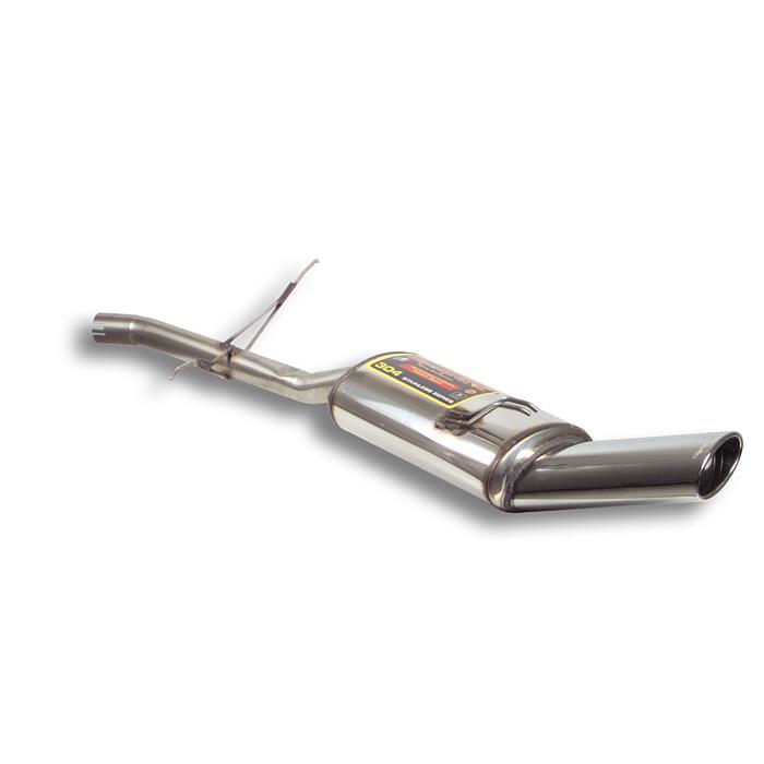 Rear exhaust 145 x 95 + centre pipe