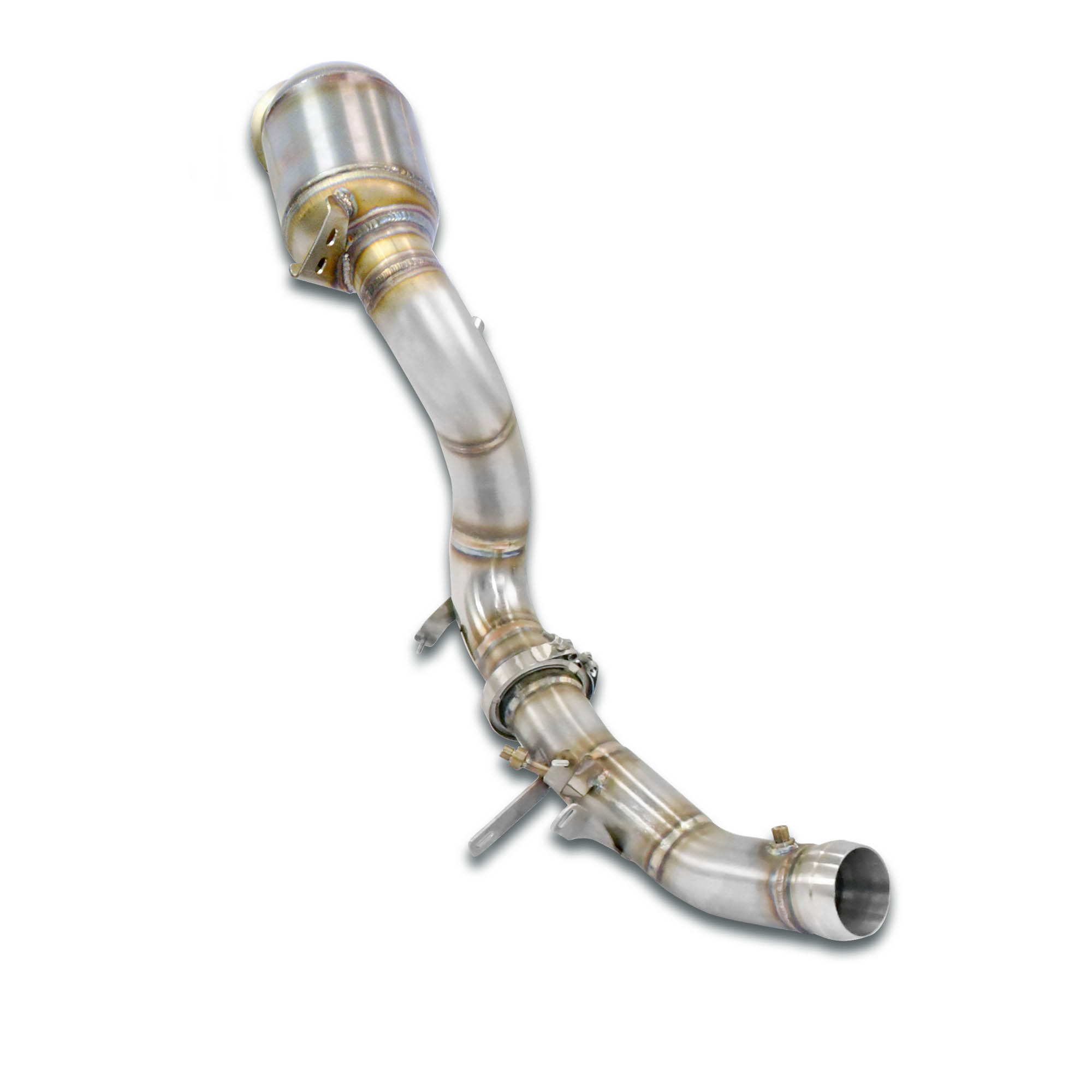 Downpipe Destro + catalizzatore primario metallico 200CPSI Elimina catalizzatore secondario + GPF