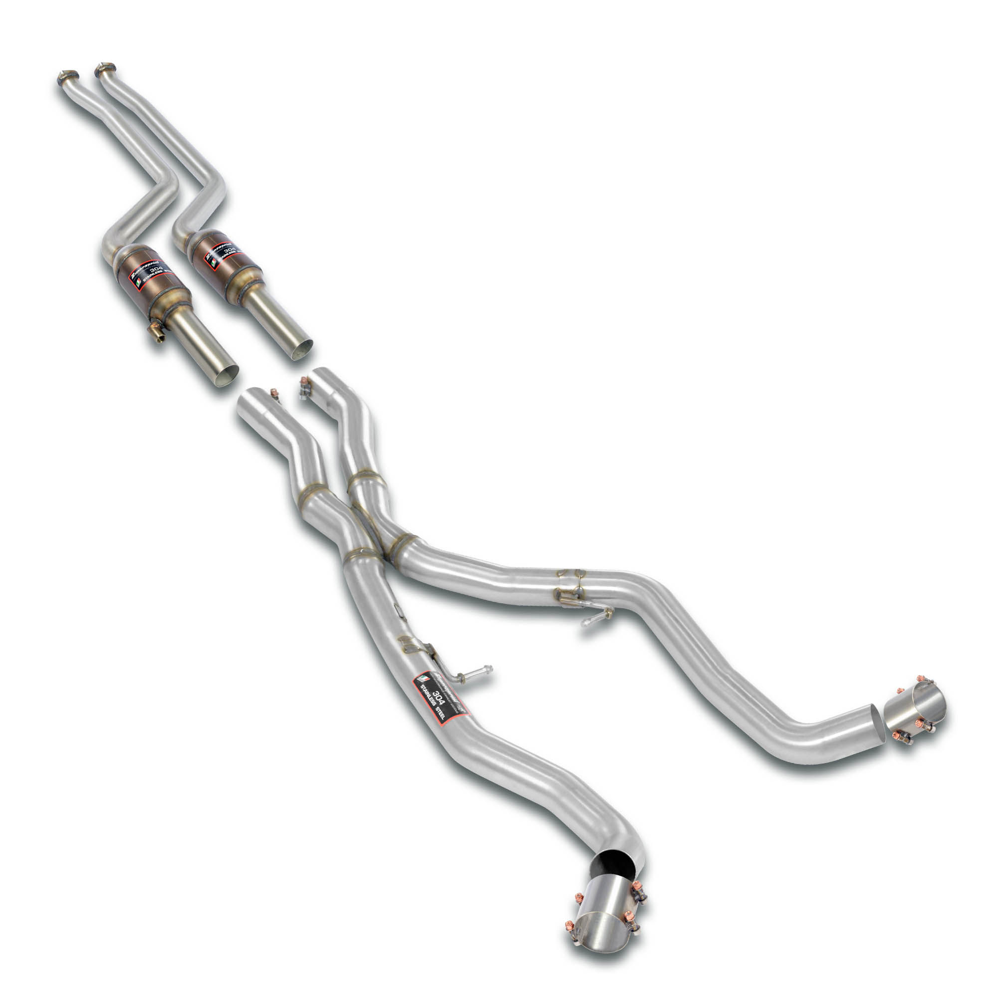 Sport package for Stock rear muffler