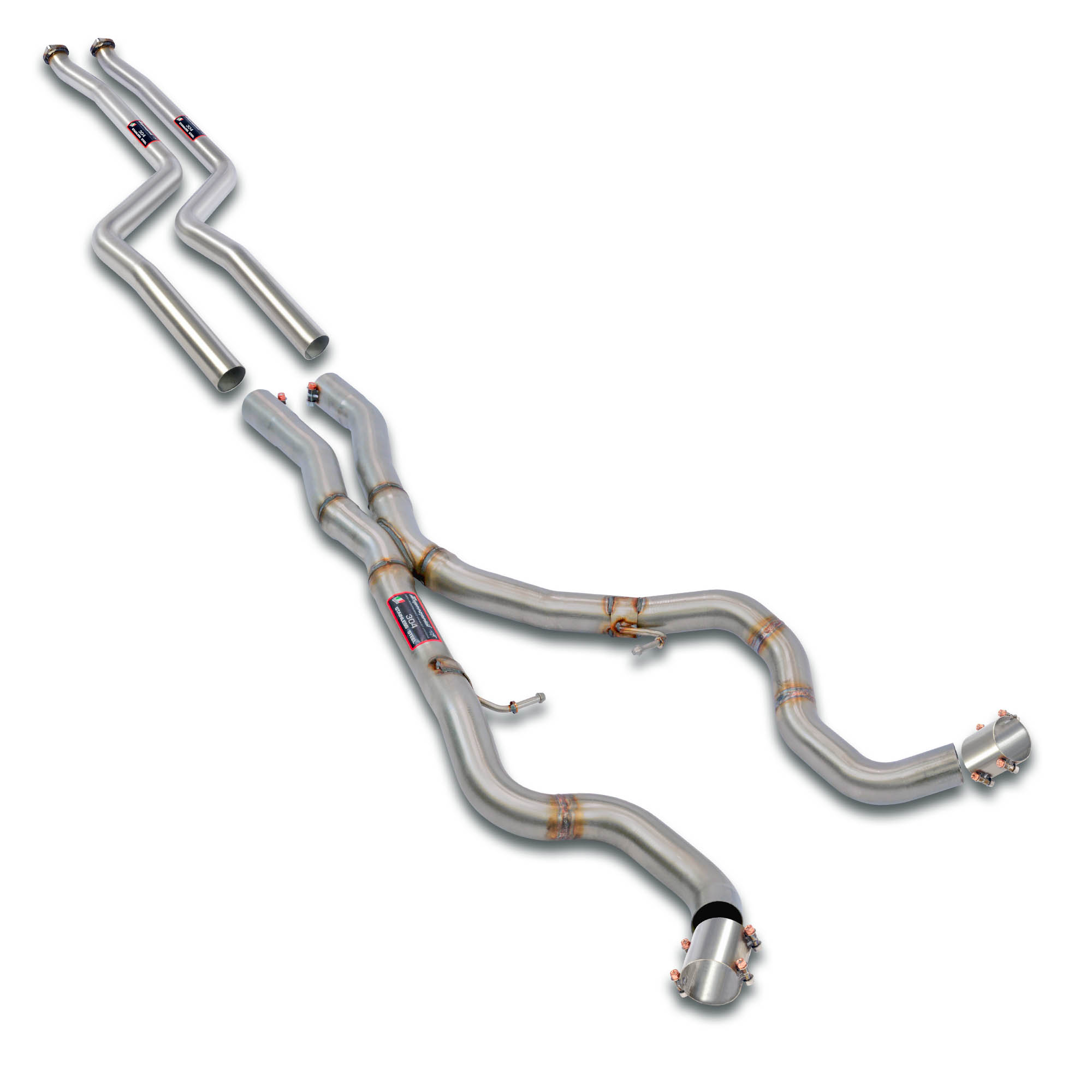 Race package for Stock rear muffler
