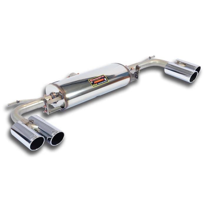 Rear exhaust OO80 Right - OO80 Left  