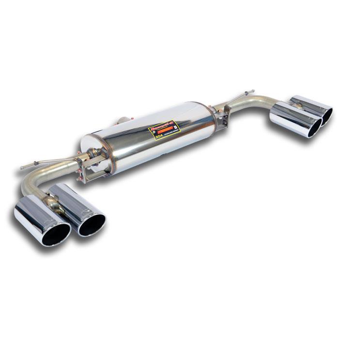 Rear exhaust OO90 Right - OO90 Left 