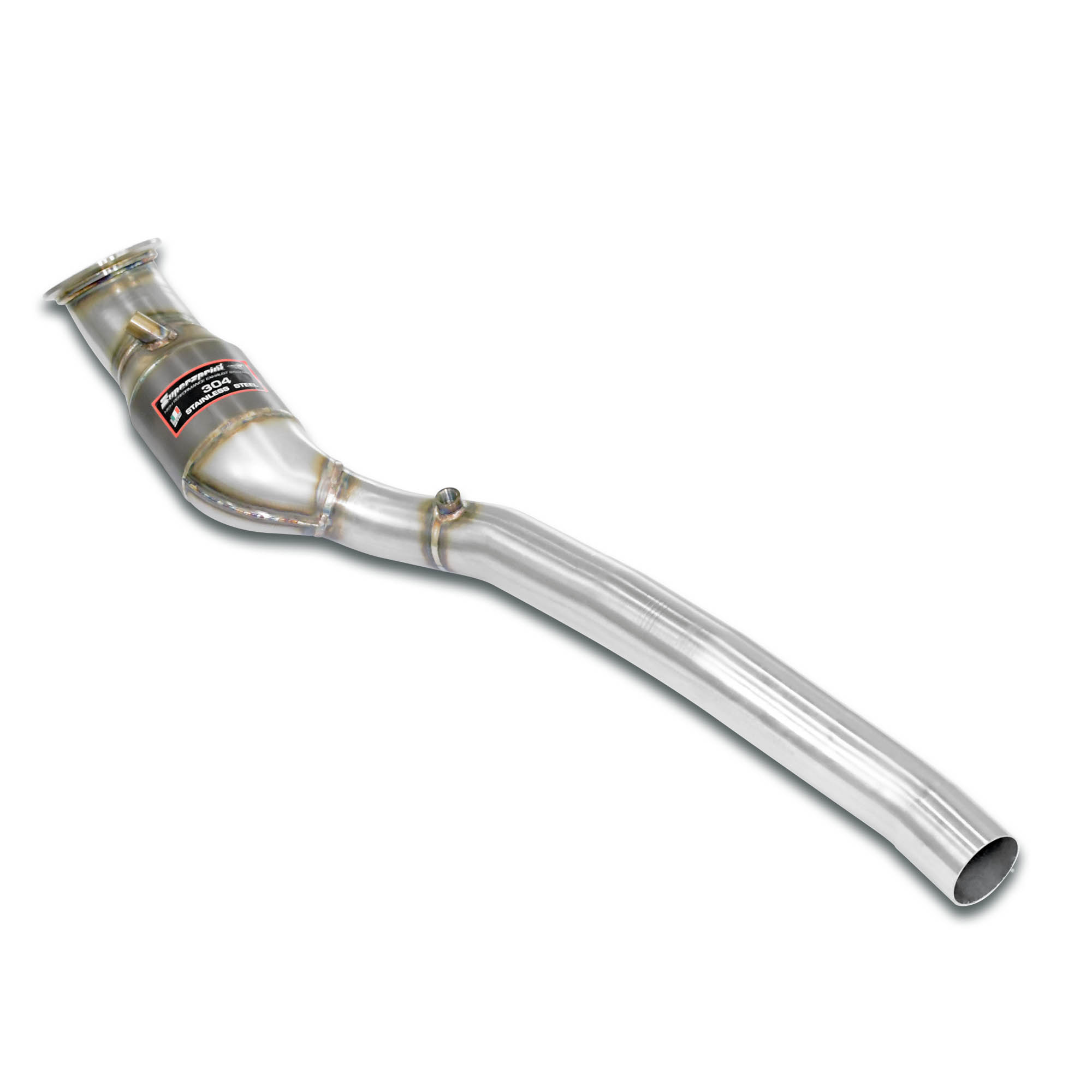 Front Metallic catalytic converter Left