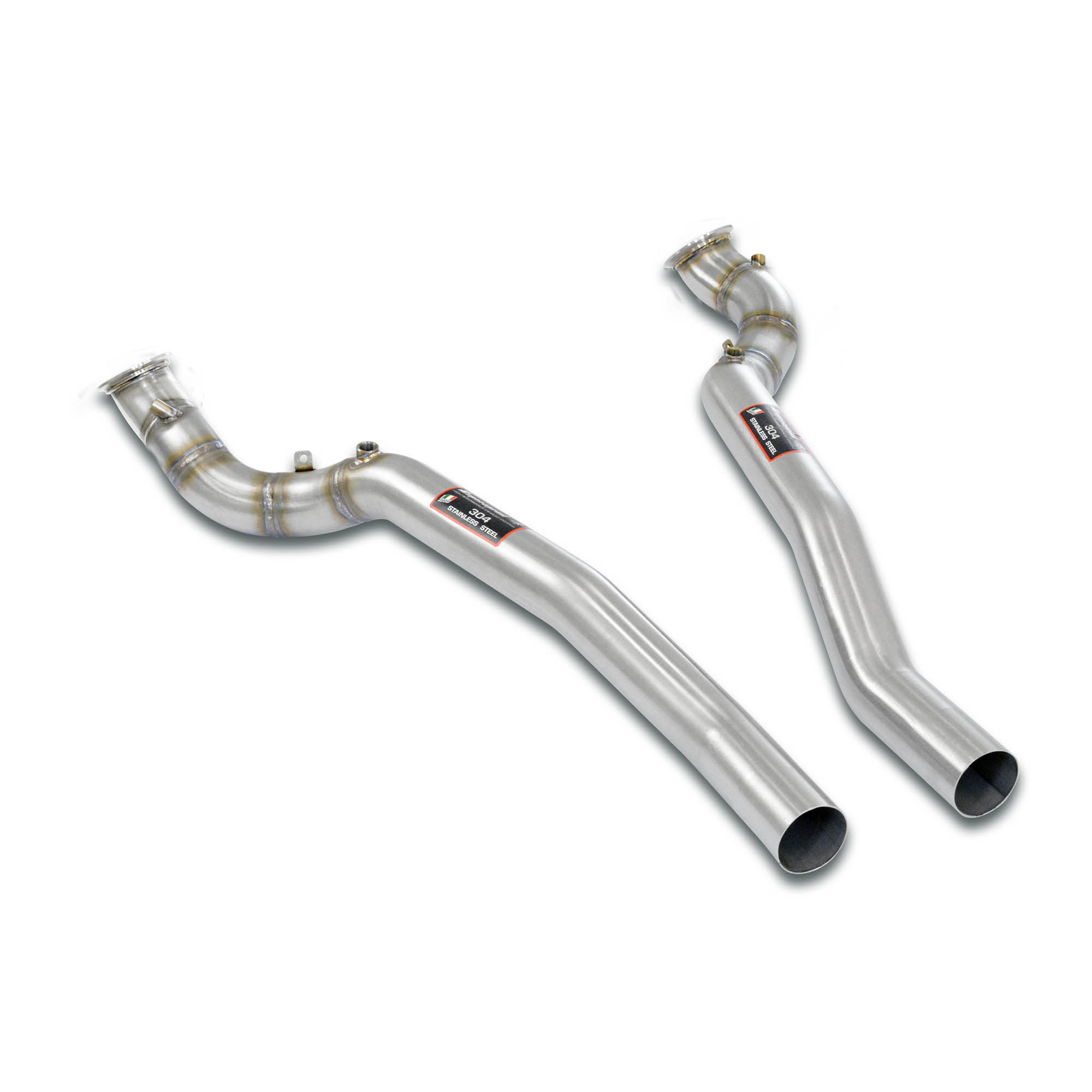 Front pipes kit Right - Left (Replaces catalytic converter)