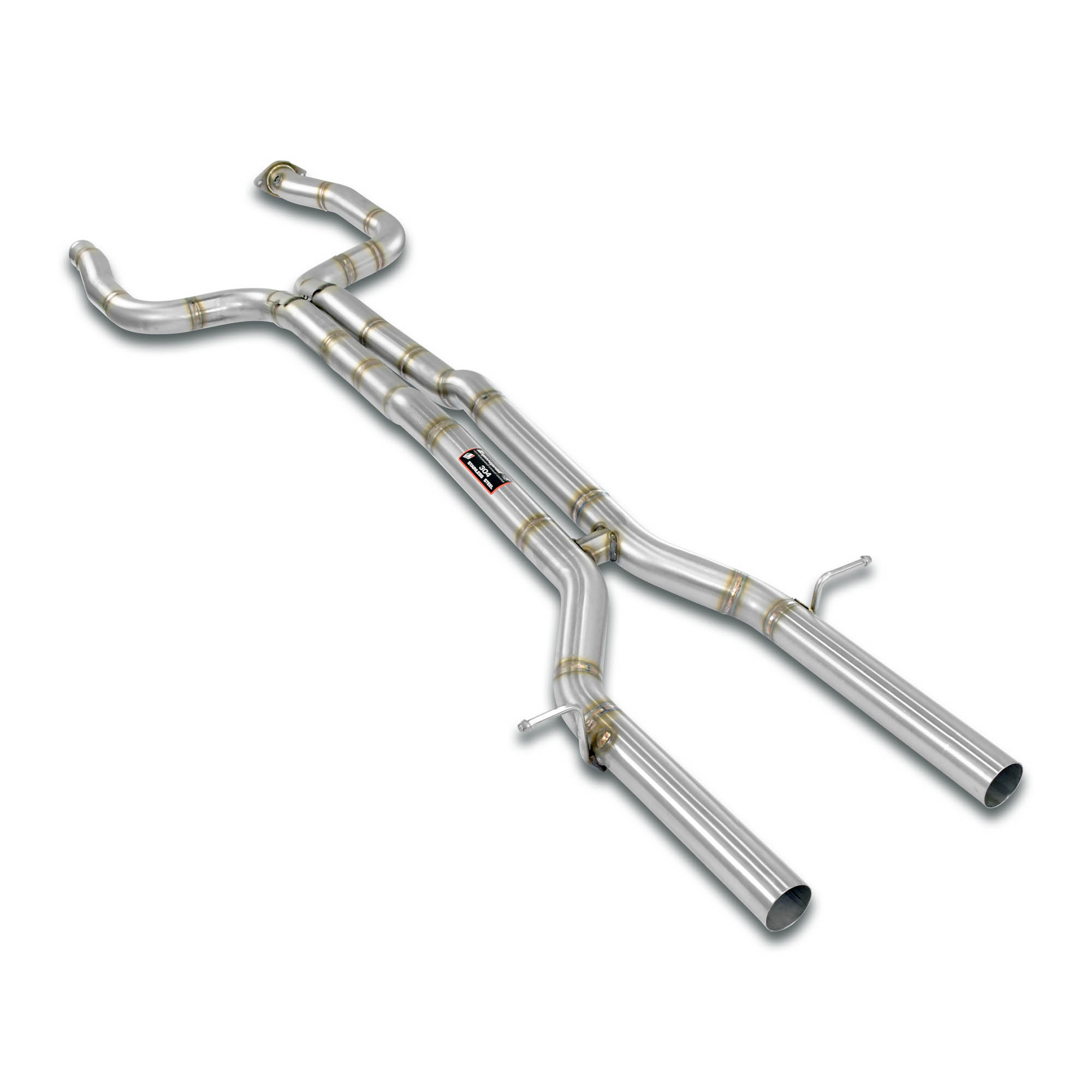 Tubi anteriori + sezione centrale destro sinistro (Elimina catalizzatori secondari)  