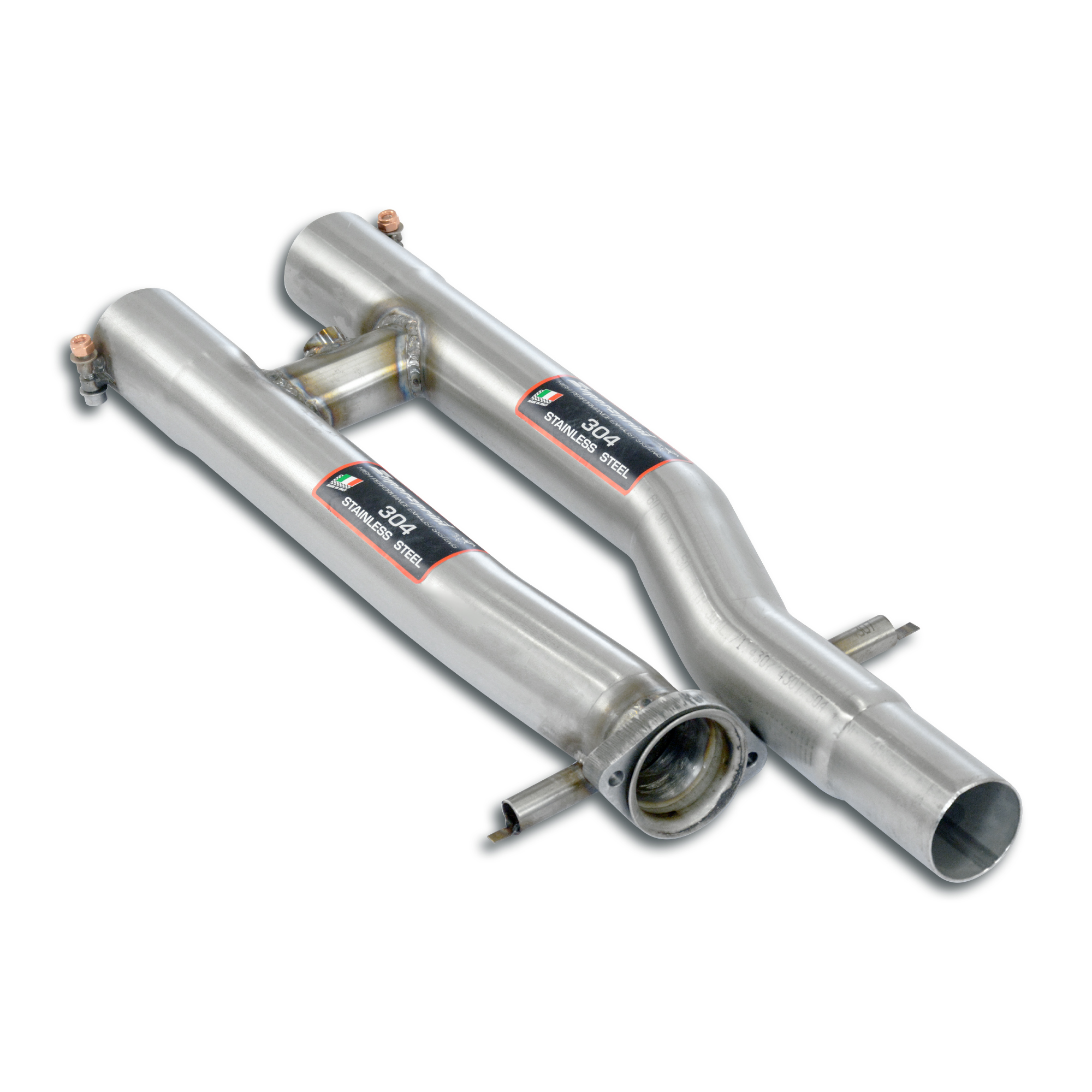 Front pipes Kit Right + Left (Replaces catalytic)