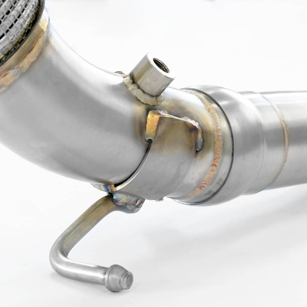 Turbo downpipe kit (Replaces catalytic converter - Deletes GPF)