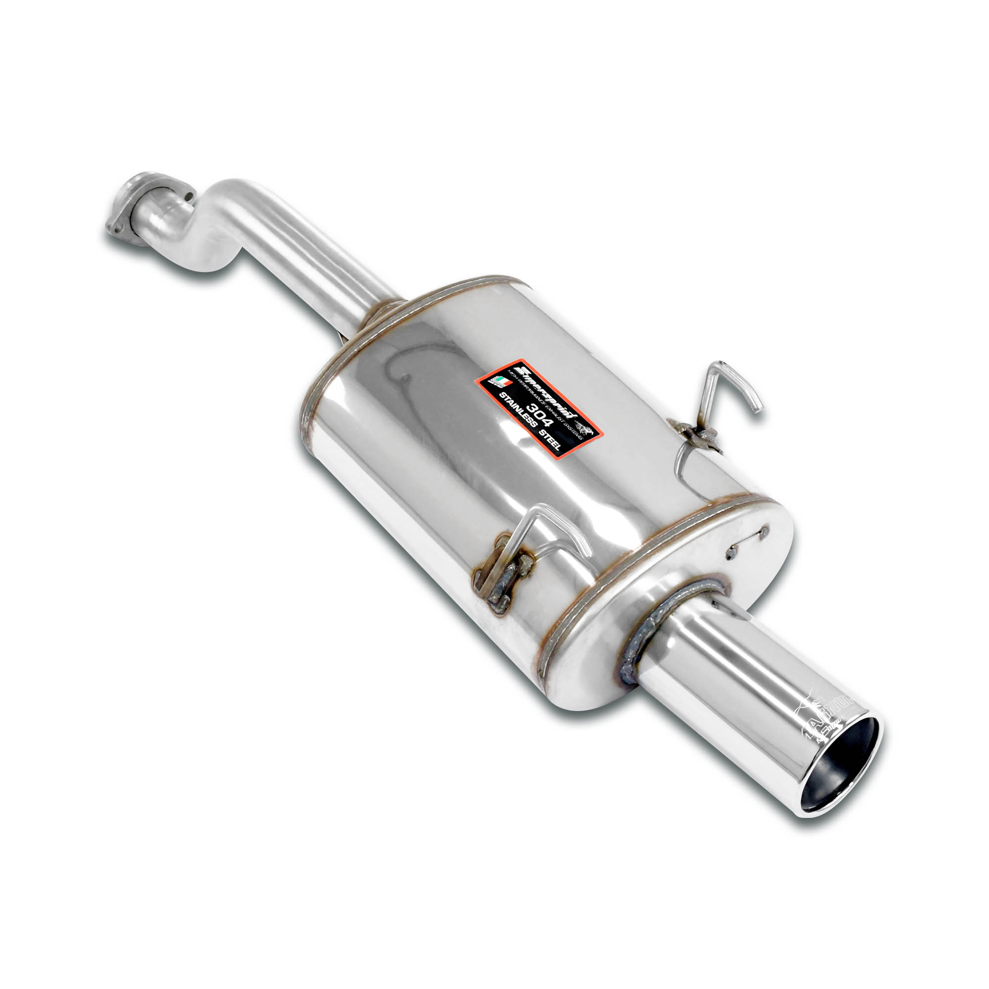 Race package Ø60, fits with the OEM catalytic converter