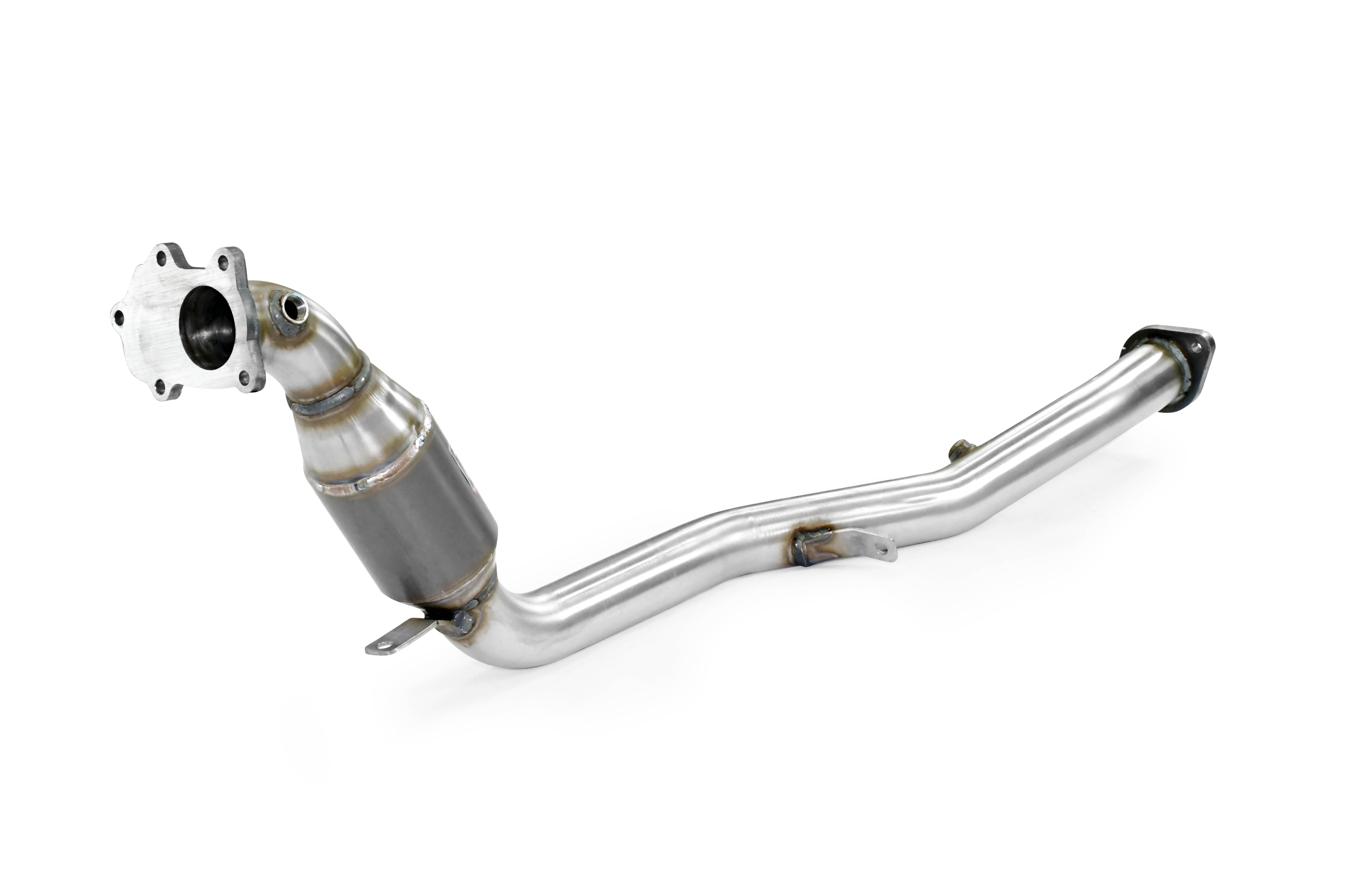 Pipe Kit for turbo charger with metallic catalytic converter