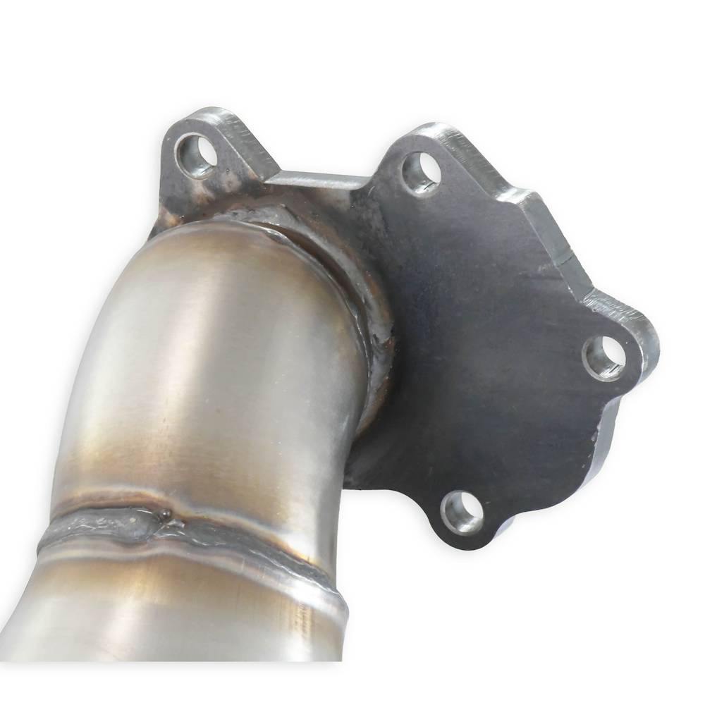 Downpipe + catalizzatore metallico Ø76mm.