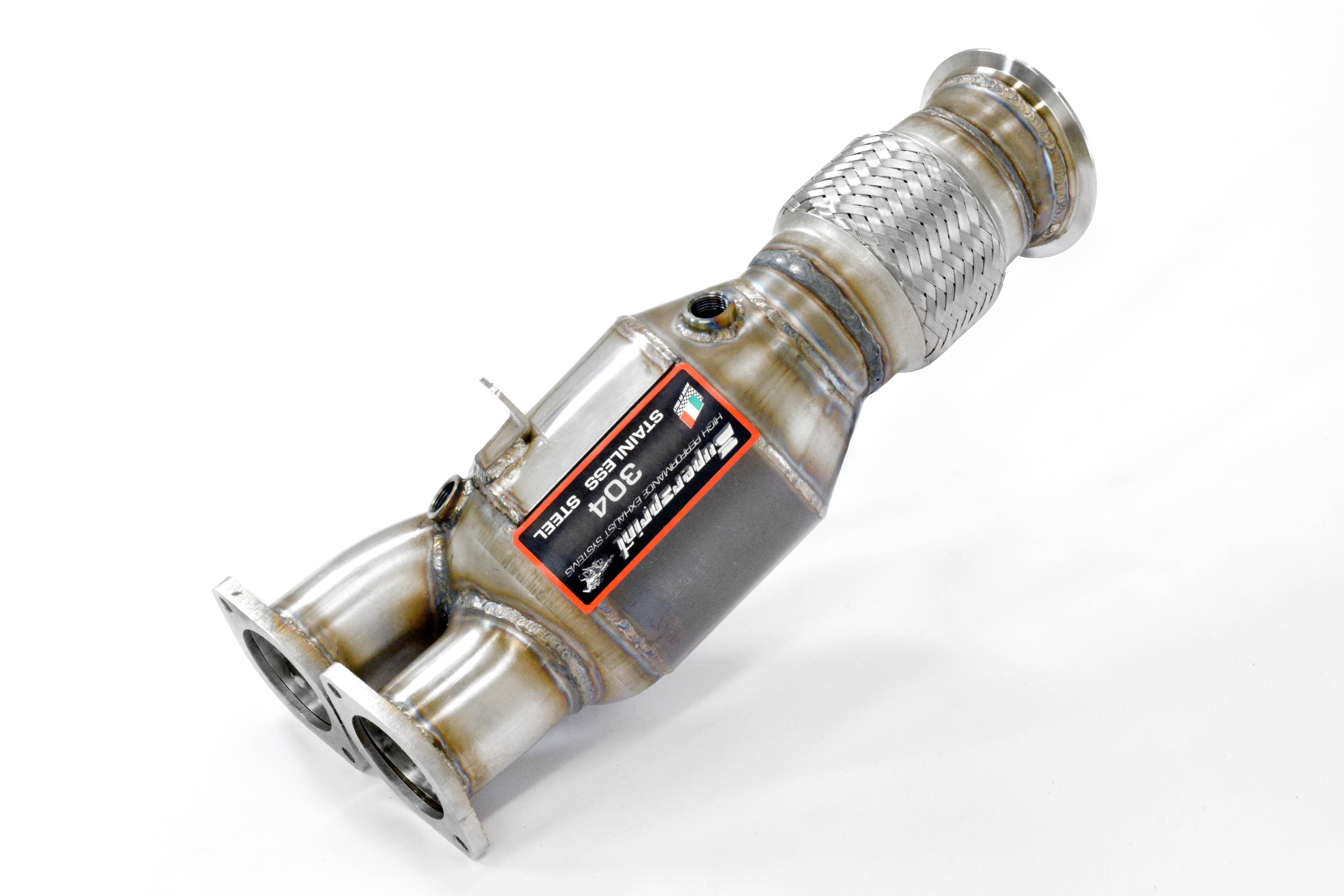 Turbo downpipe kit + catalytic converter (Left / Right Hand Drive)