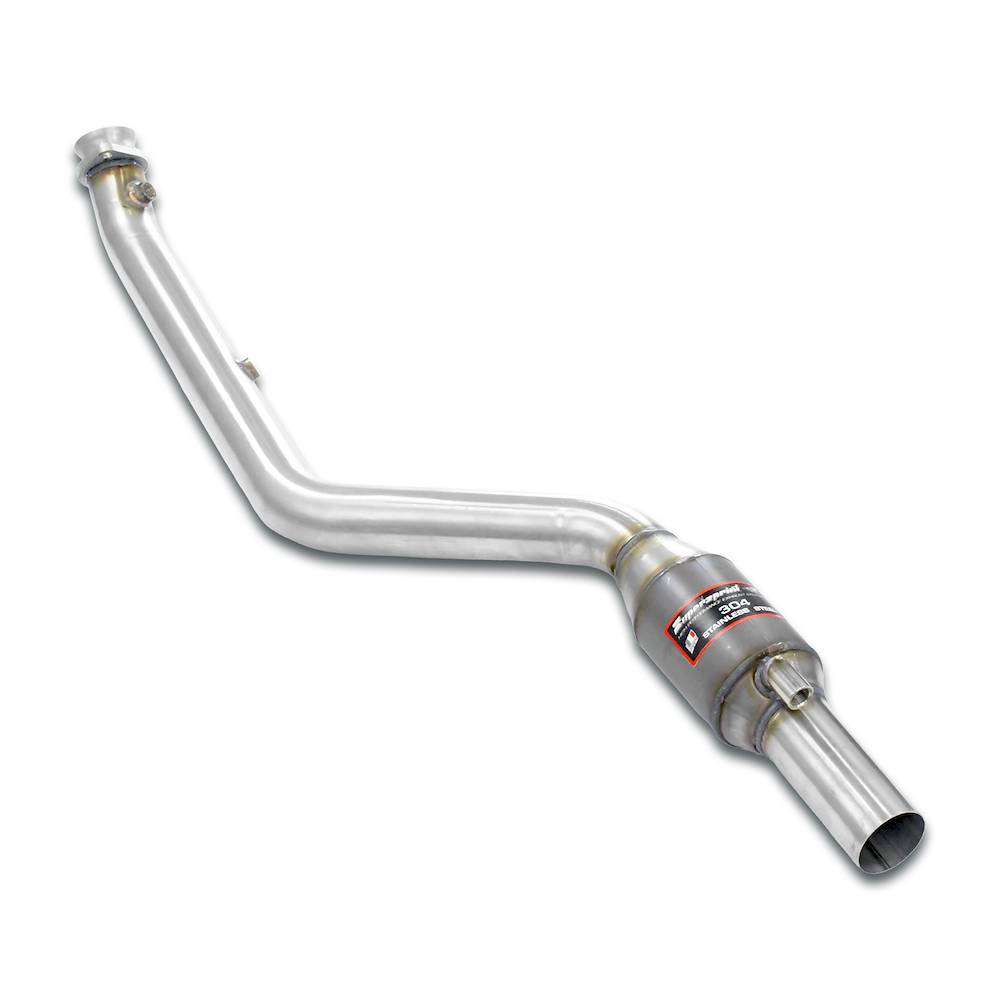 Front pipe Left with  Metallic catalytic converter