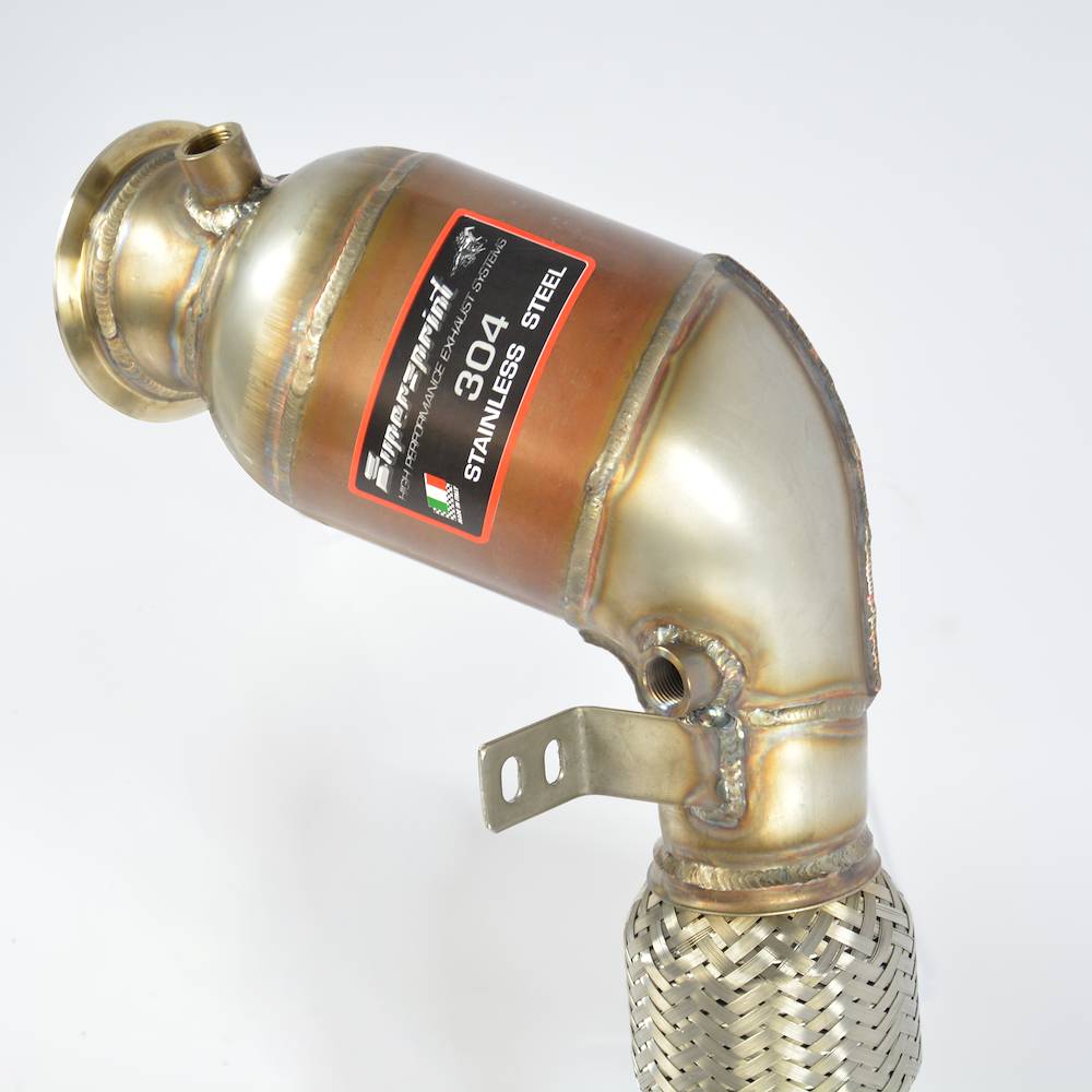 Kit tubo turbina + Catalizzatore sinistro