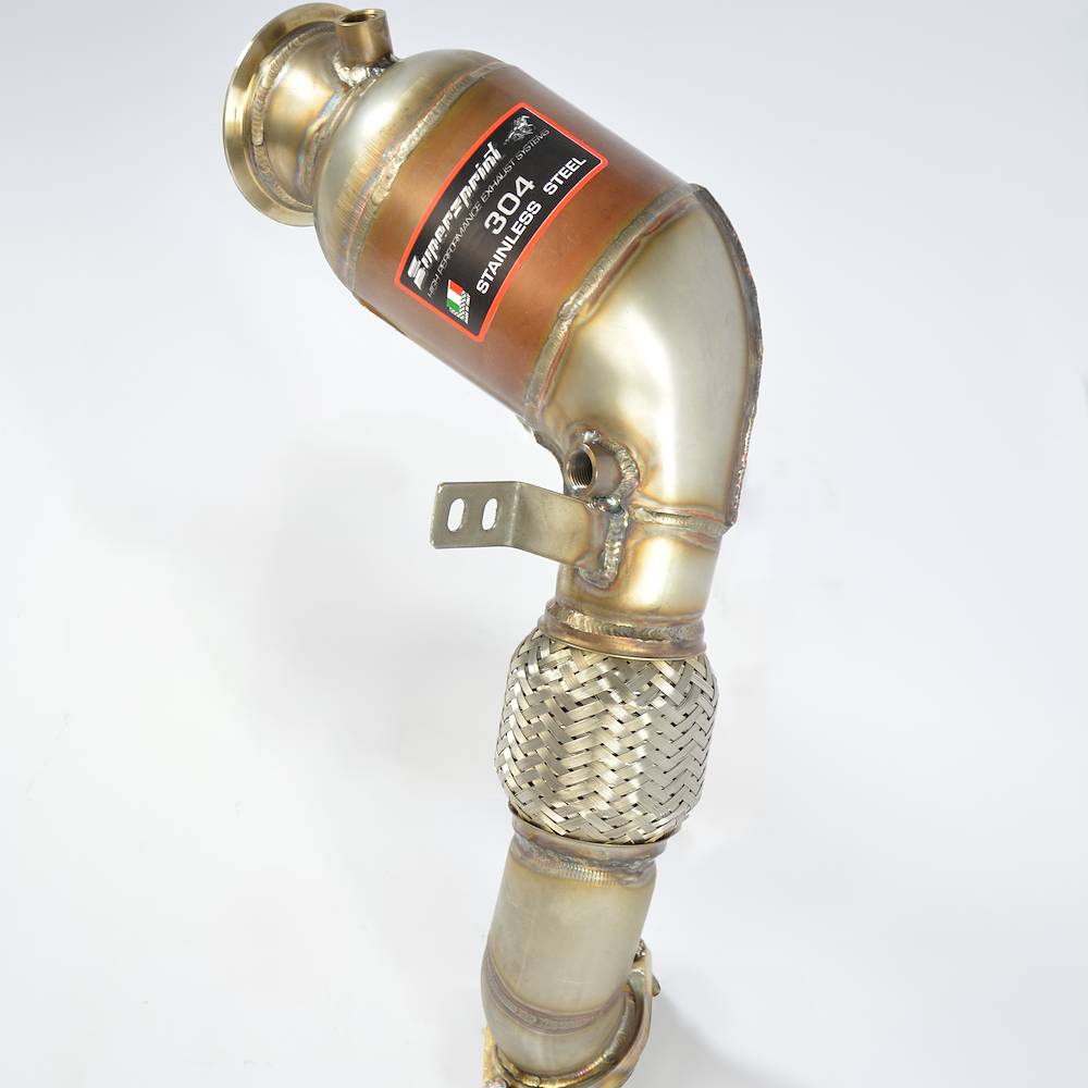 Kit tubo turbina + Catalizzatore sinistro