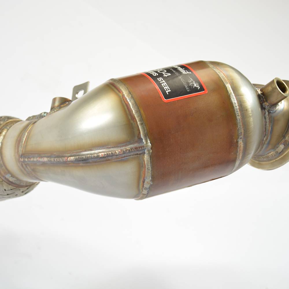 Kit tubo turbina + Catalizzatore sinistro