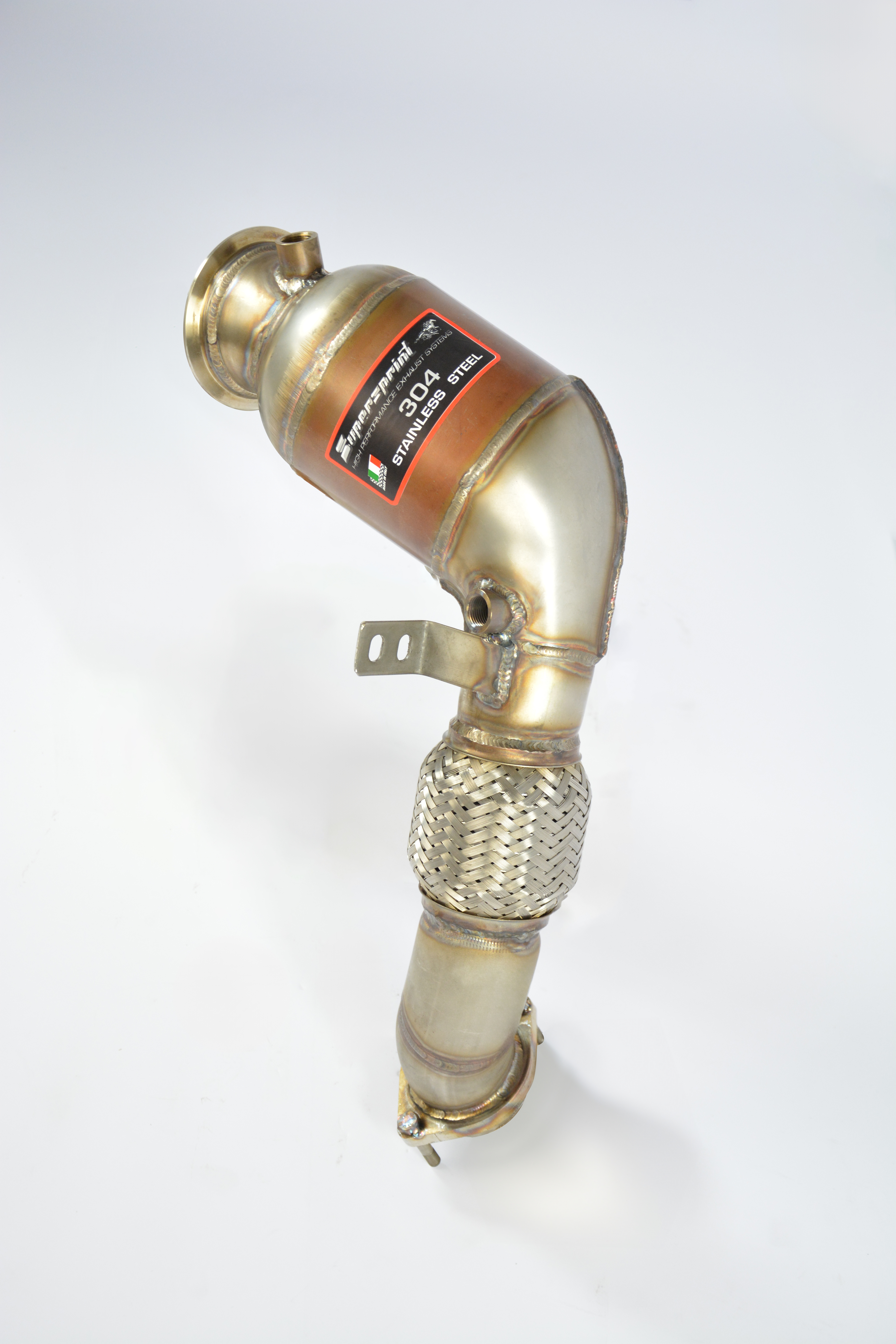 Kit tubo turbina + Catalizzatore metallico sinistro