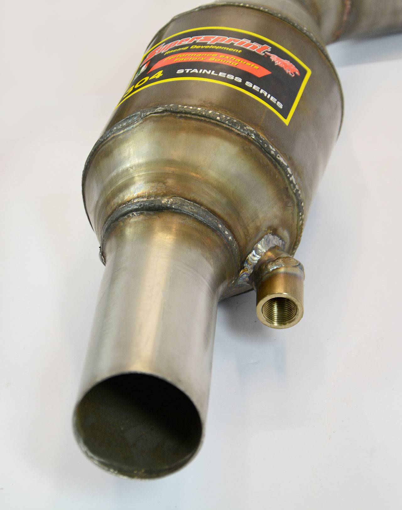 Front exhaust with metallic catalytic 200CPSI Right + Left