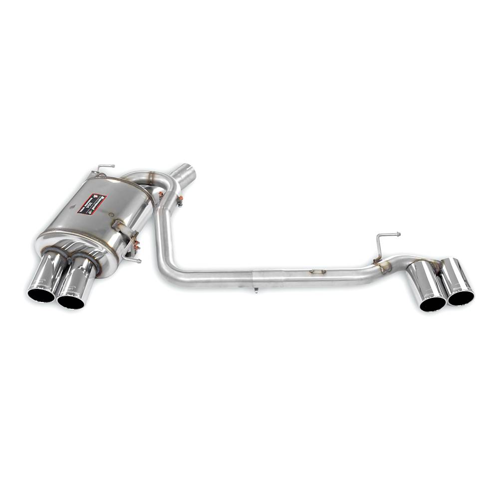 Rear exhaust Right OO80 - Left OO80 Power Loop