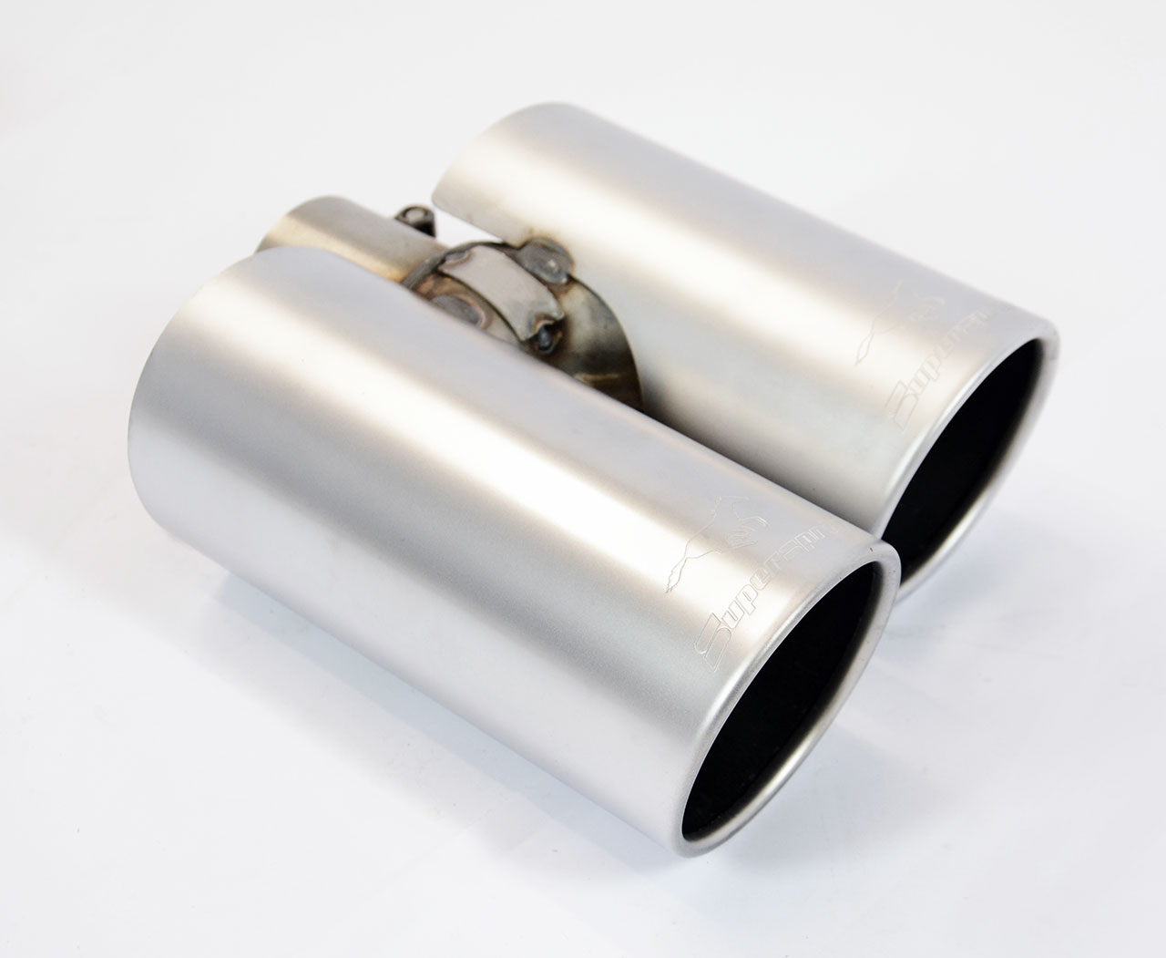 Endpipe kit Satin Right OO90 - Left OO90