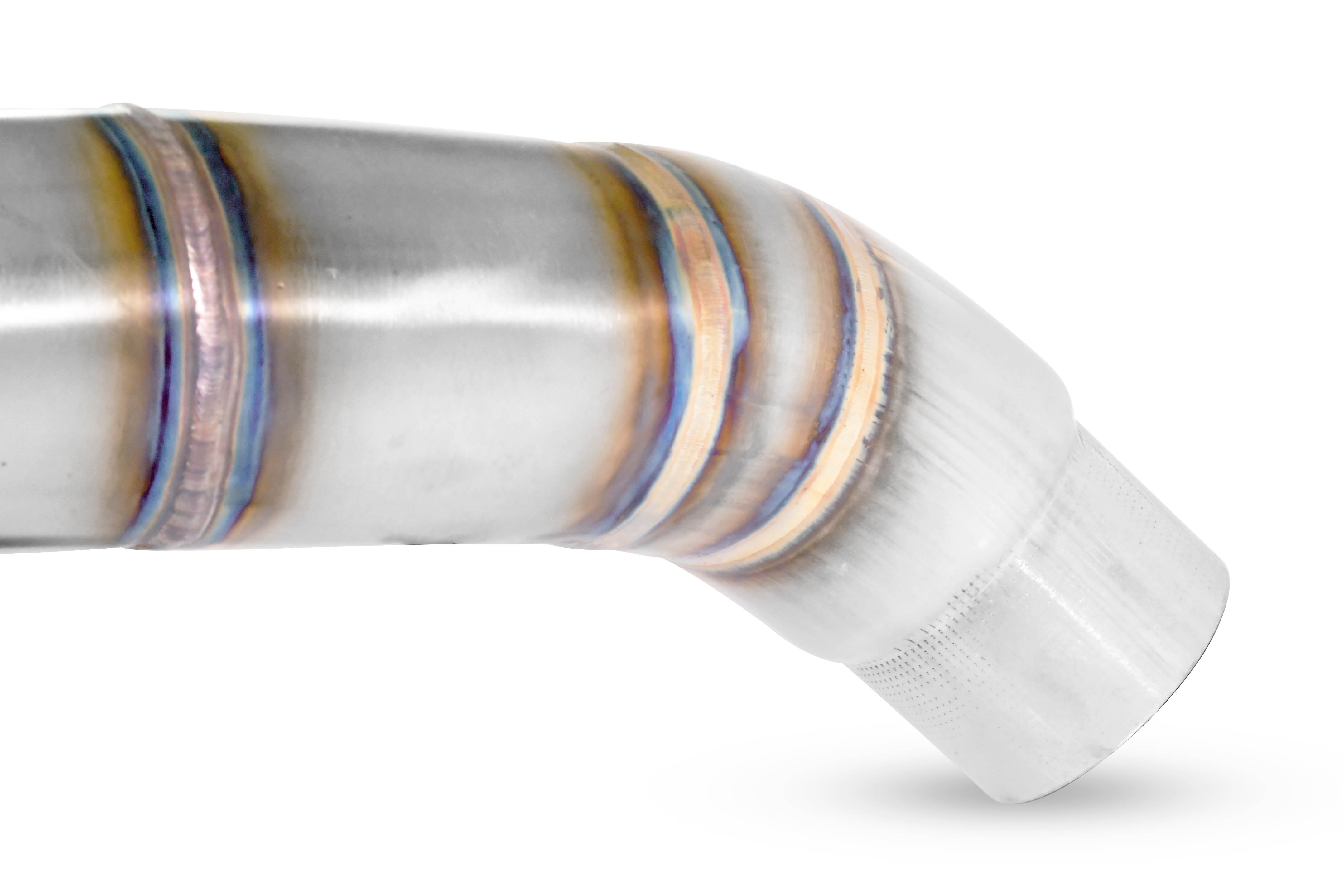 Turbo downpipe kit Right - Left  (Replaces catalytic converter)