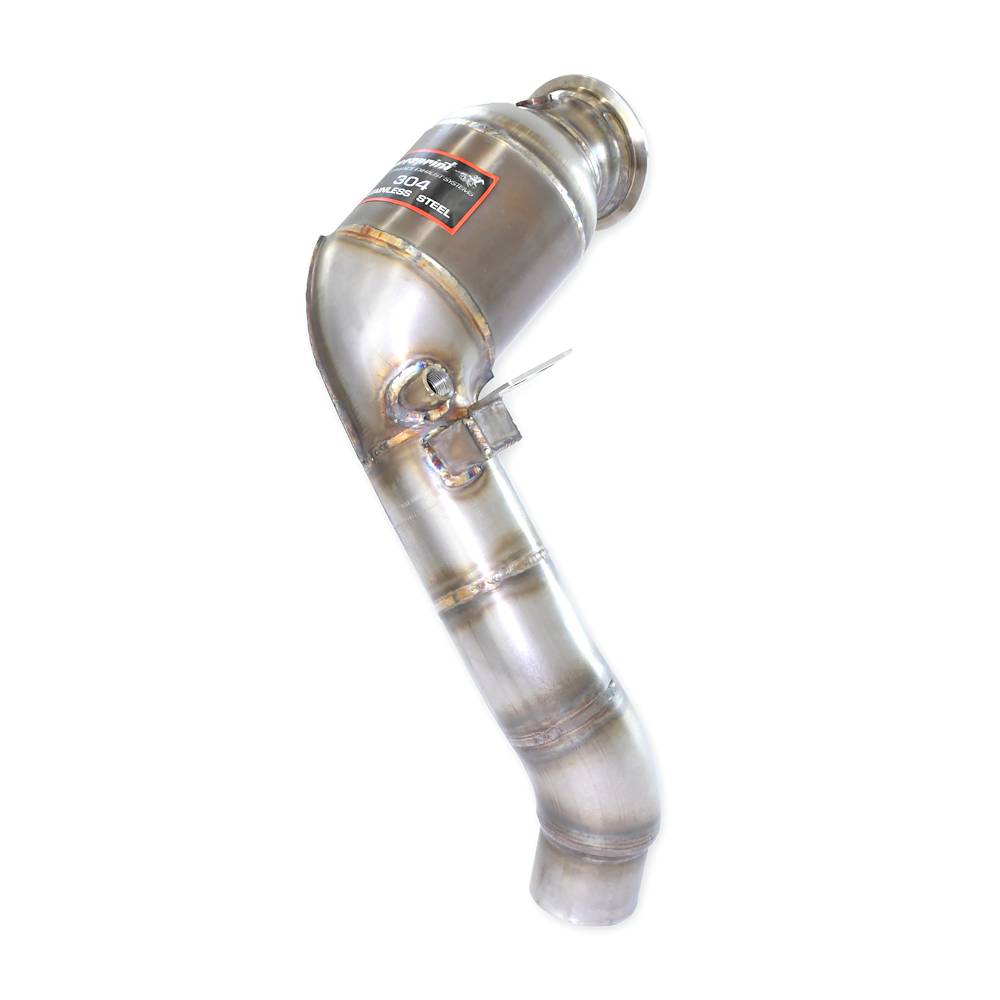 Turbo downpipe kit + Metallic catalytic converter Right