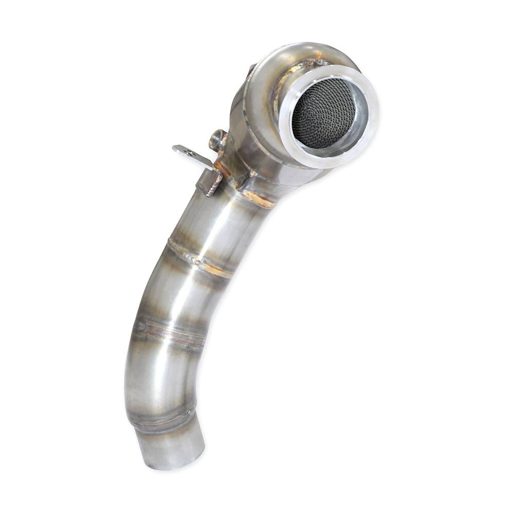 Kit tubo turbina + Catalizzatore metallico destro