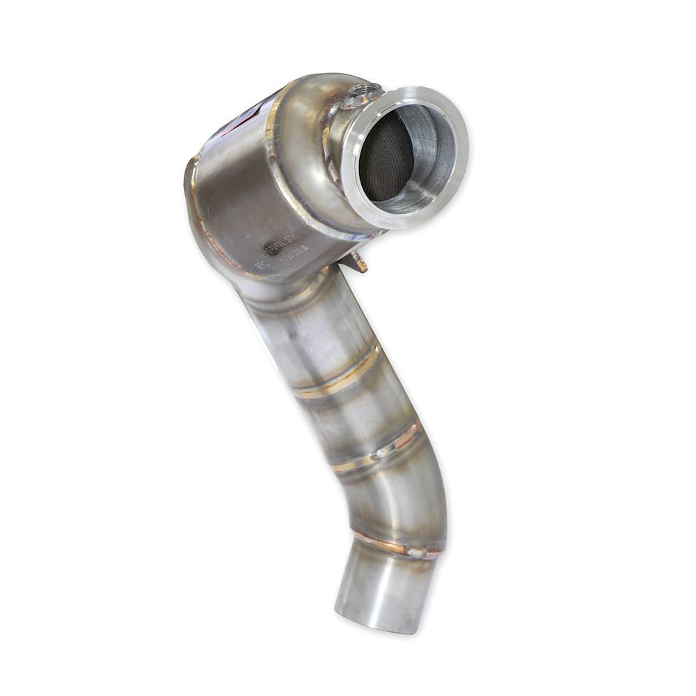 Turbo downpipe kit + Metallic catalytic converter Left