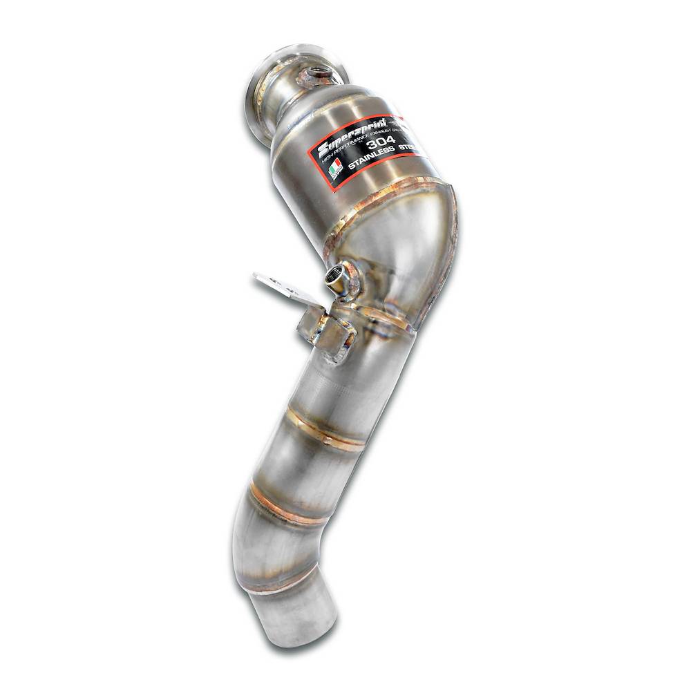 Kit tubo turbina + Catalizzatore metallico sinistro