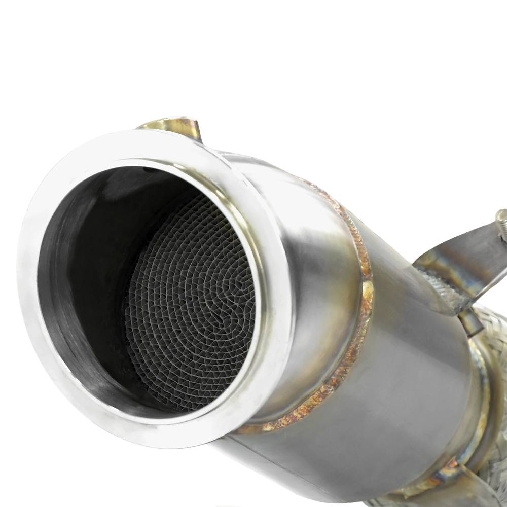 Downpipe + Catalizzatore metallico 200CPSI