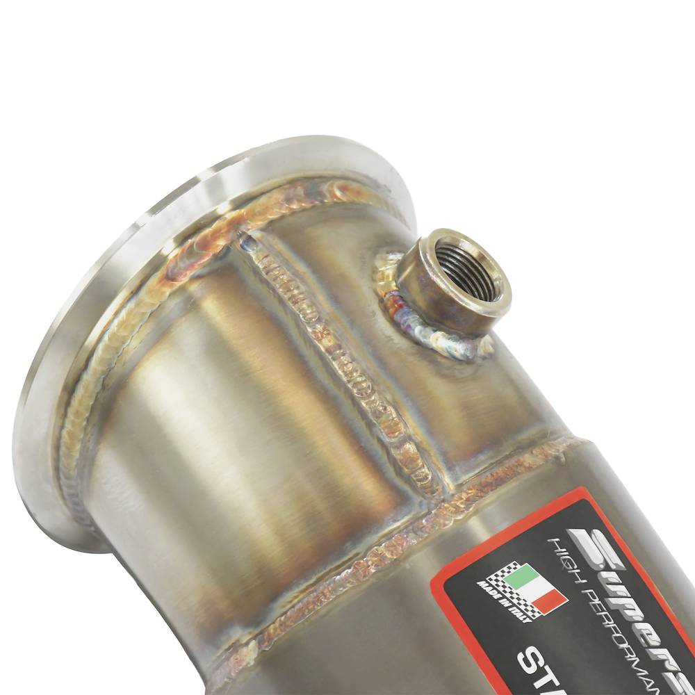 Downpipe + Catalizzatore metallico 200CPSI