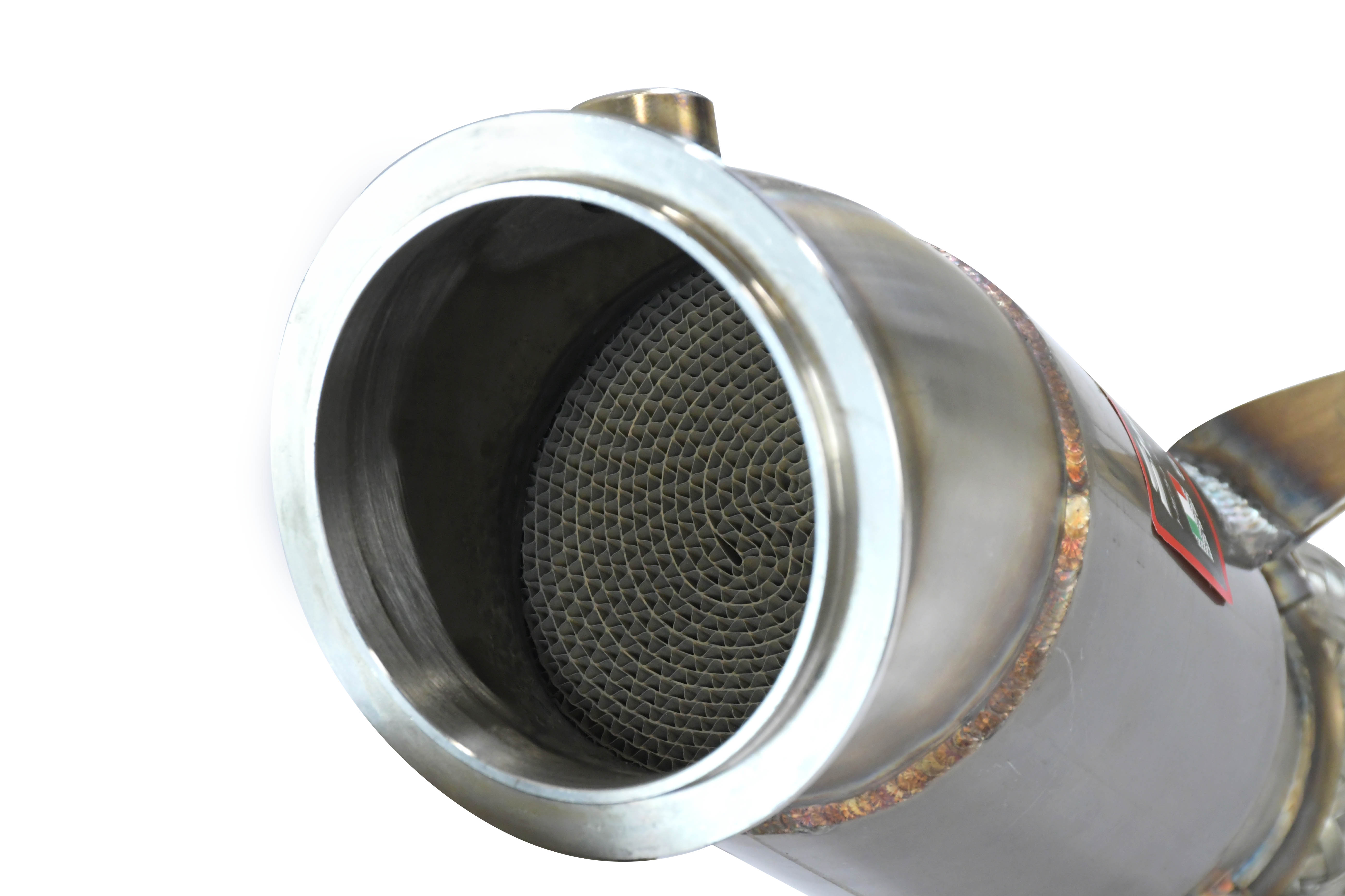 Downpipe kit + catalizzatore metallico 200CPSI