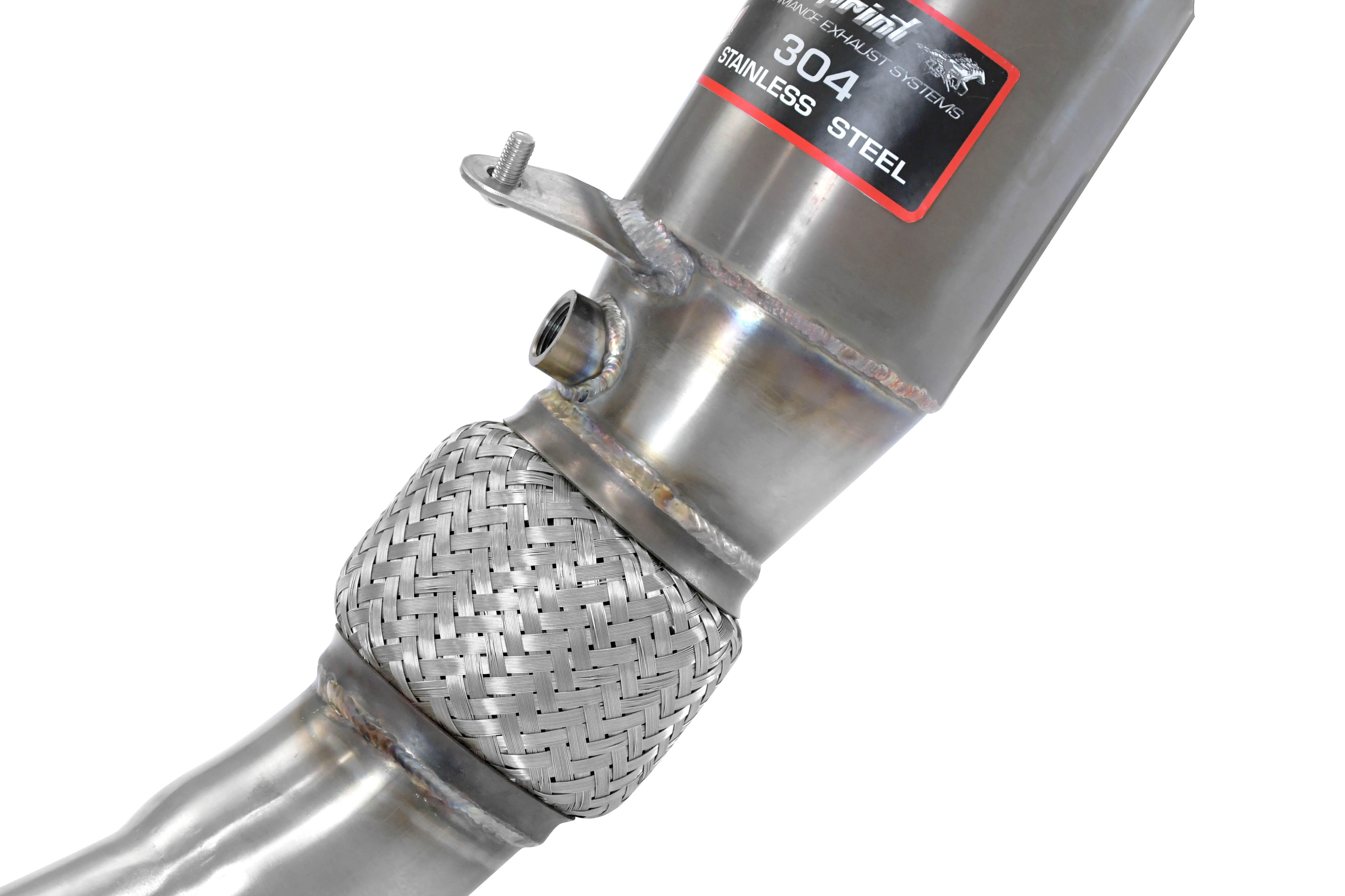 Downpipe kit +  Metallic catalytic 200CPSI