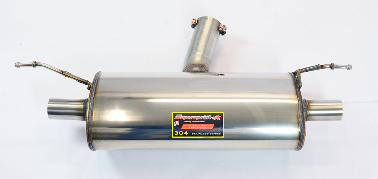 Rear exhaust Right - Left