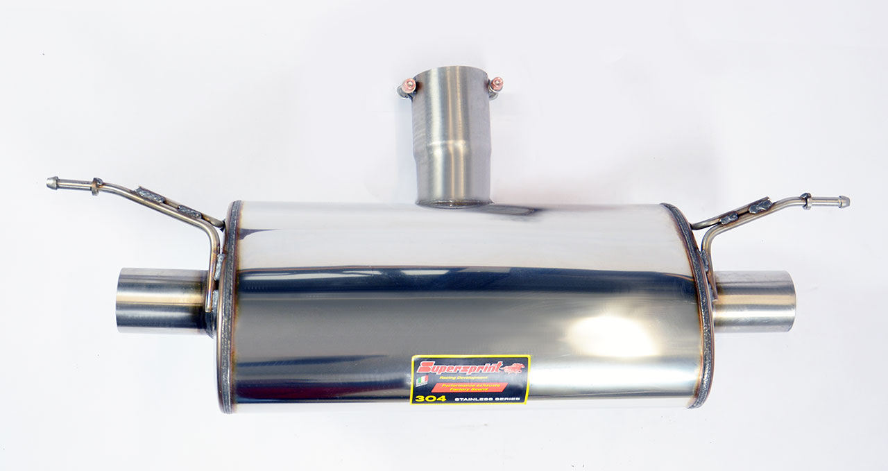 Rear exhaust Right O100 - Left O100