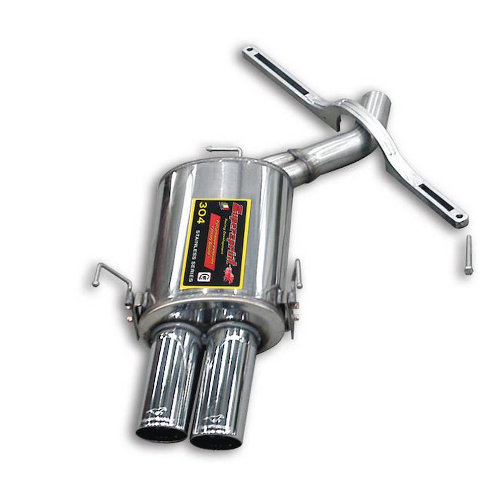 Rear exhaust Left OO90<br>(Race Tips)<br>Heavy duty chassis bar included