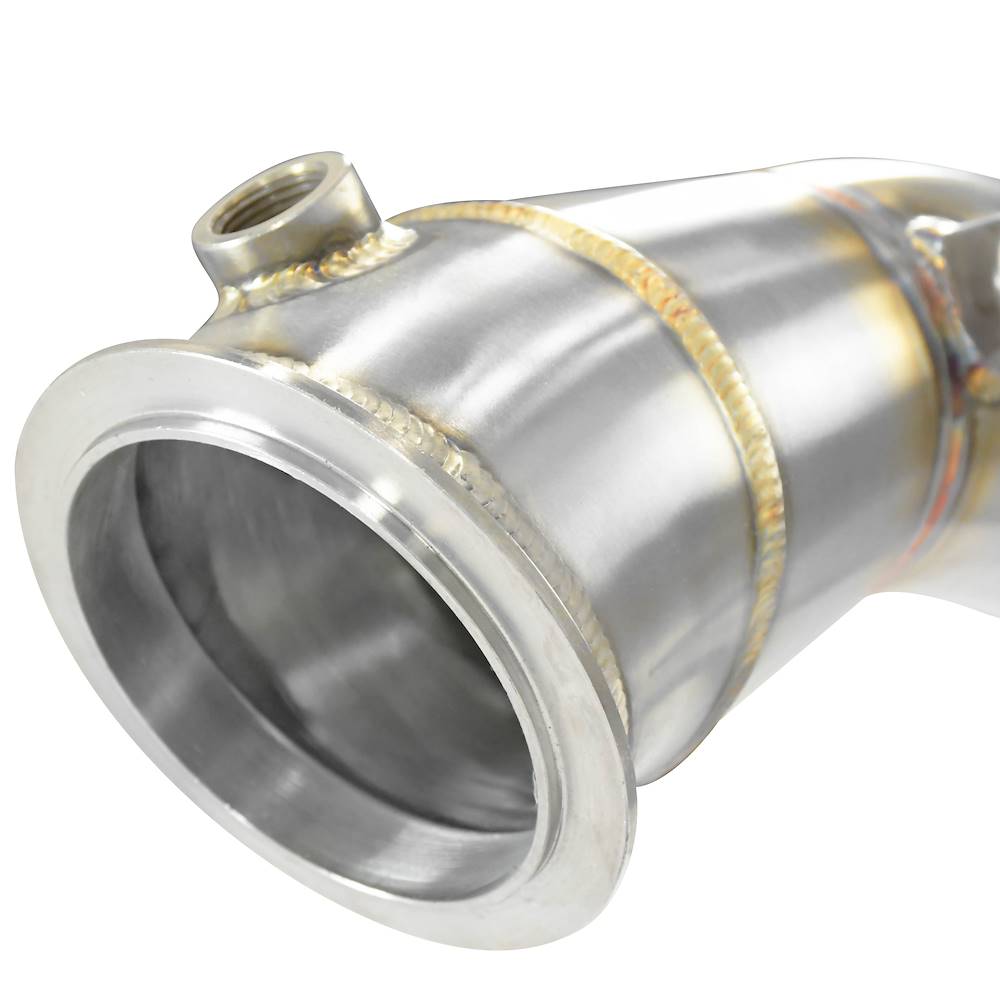 Turbo downpipe kit Right - Left  (Replaces catalytic converter) Accepts the stock Cat.-Back system