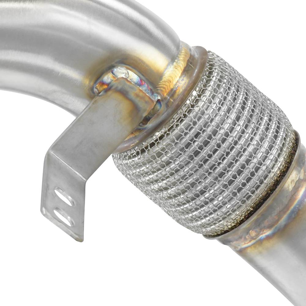 Kit tubi turbina Destro - Sinistro (sostituzione catalizzatore) Compatibile con impianto Cat.-Back di serie