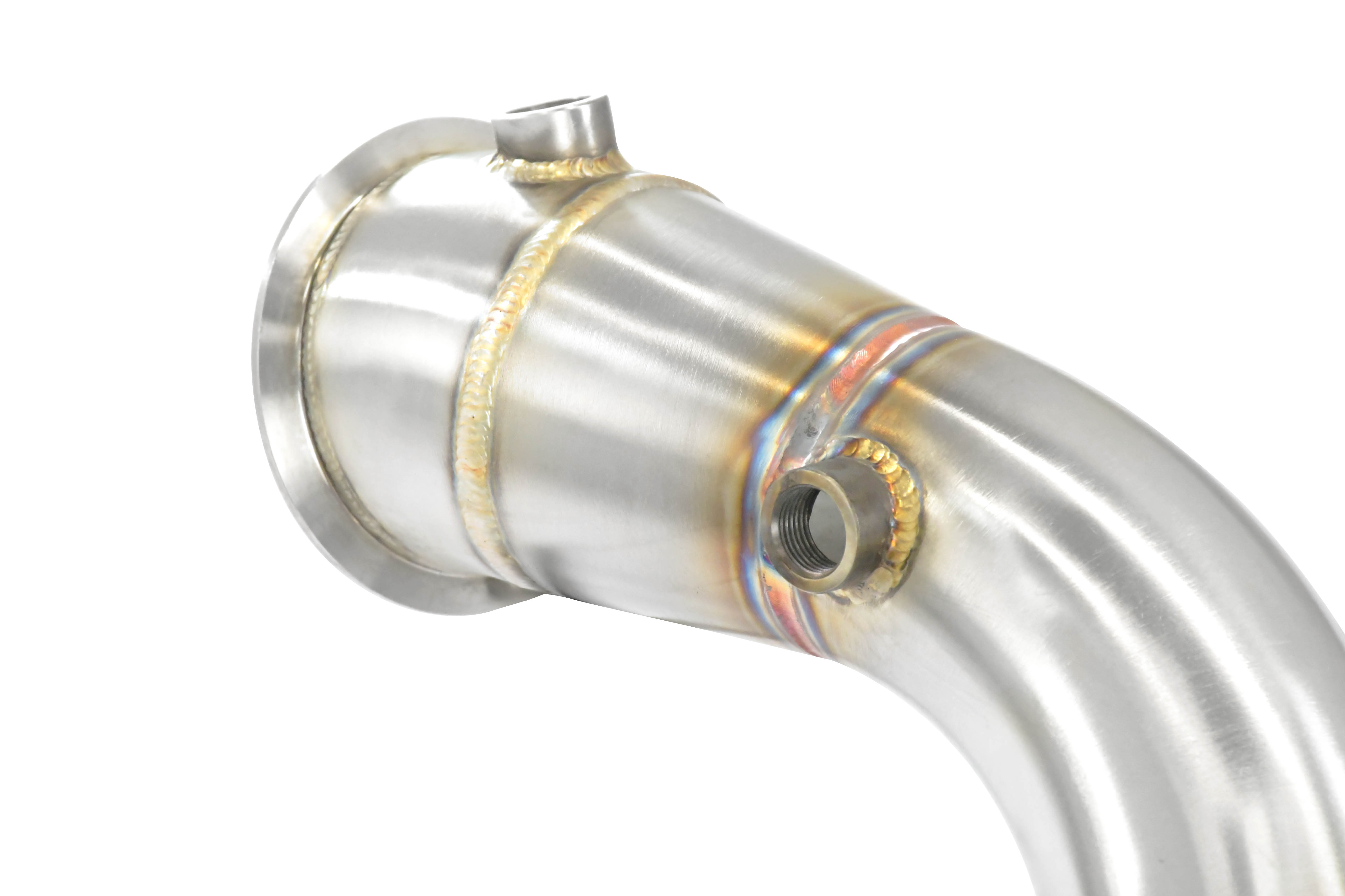 Kit tubi turbina Destro - Sinistro (sostituzione catalizzatore) Compatibile con impianto Cat.-Back di serie