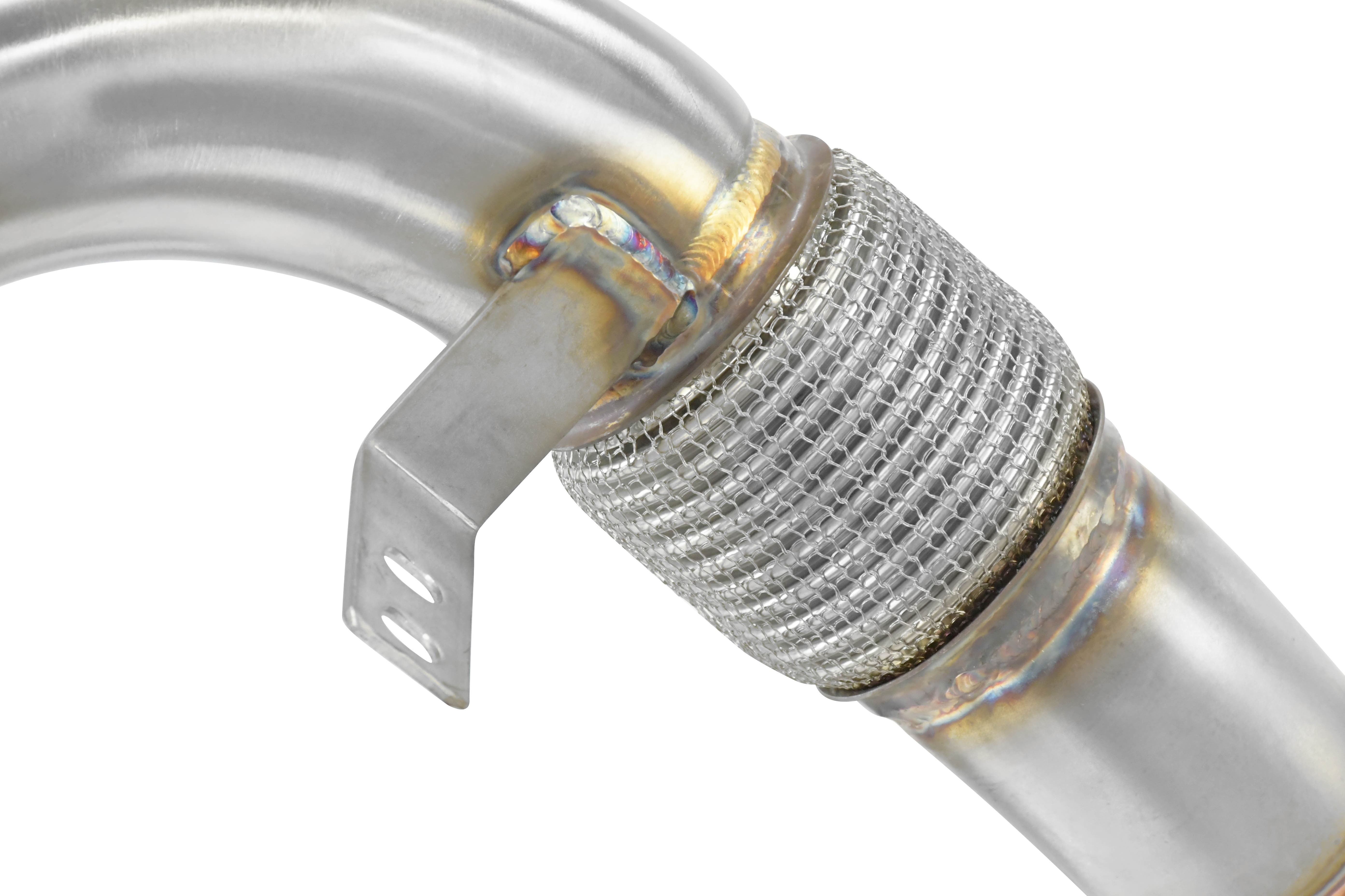 Kit tubi turbina Destro - Sinistro (sostituzione catalizzatore) Compatibile con impianto Cat.-Back di serie