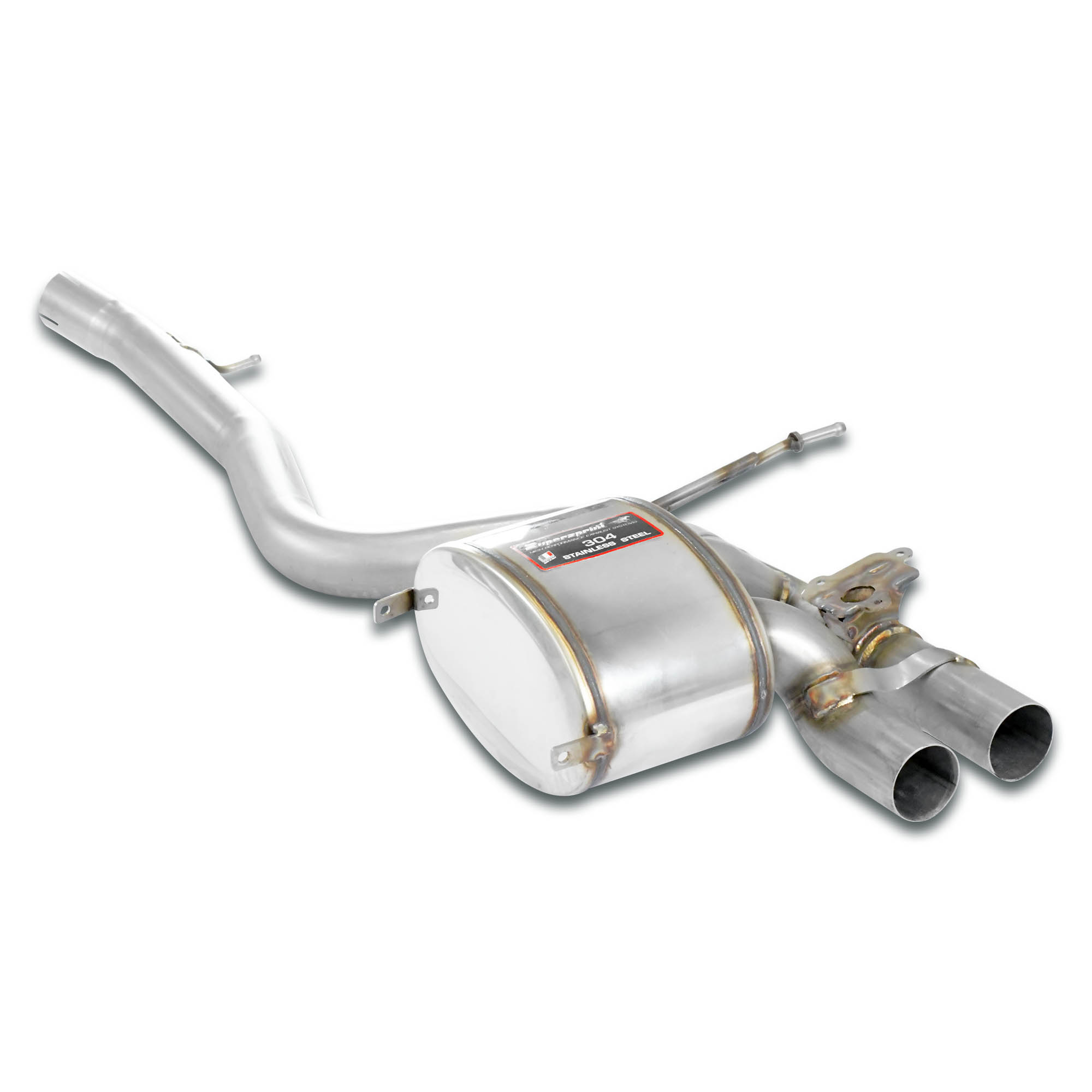 Rear muffler package