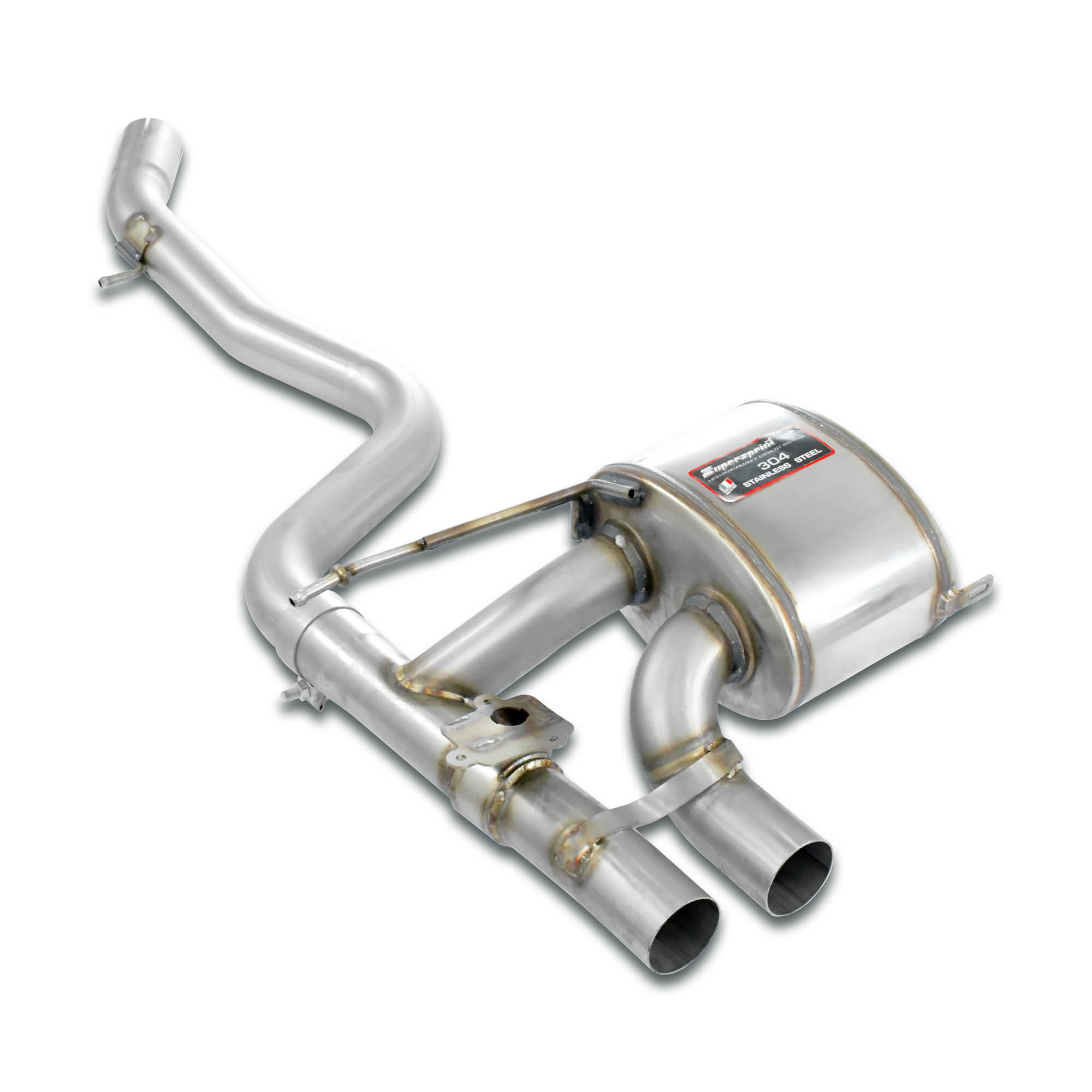 Rear muffler package