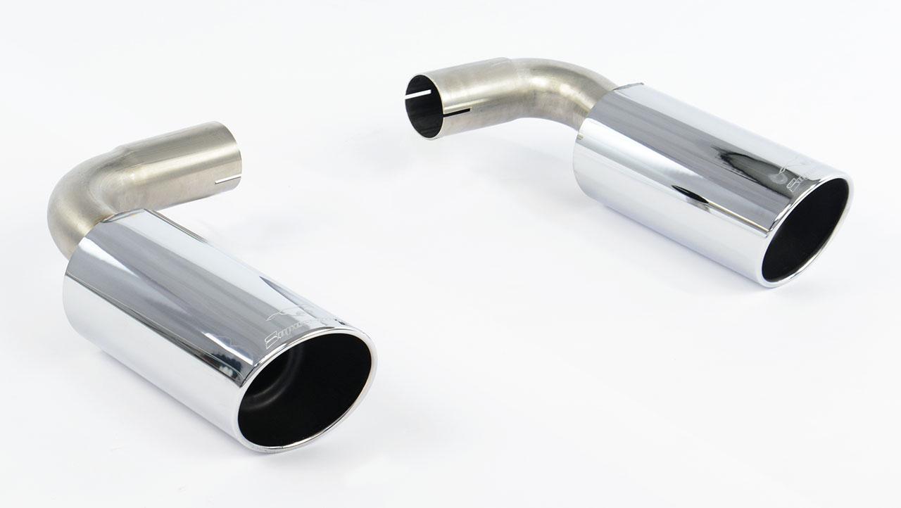 Endschalldämpfer Rechts O100 - Links O100