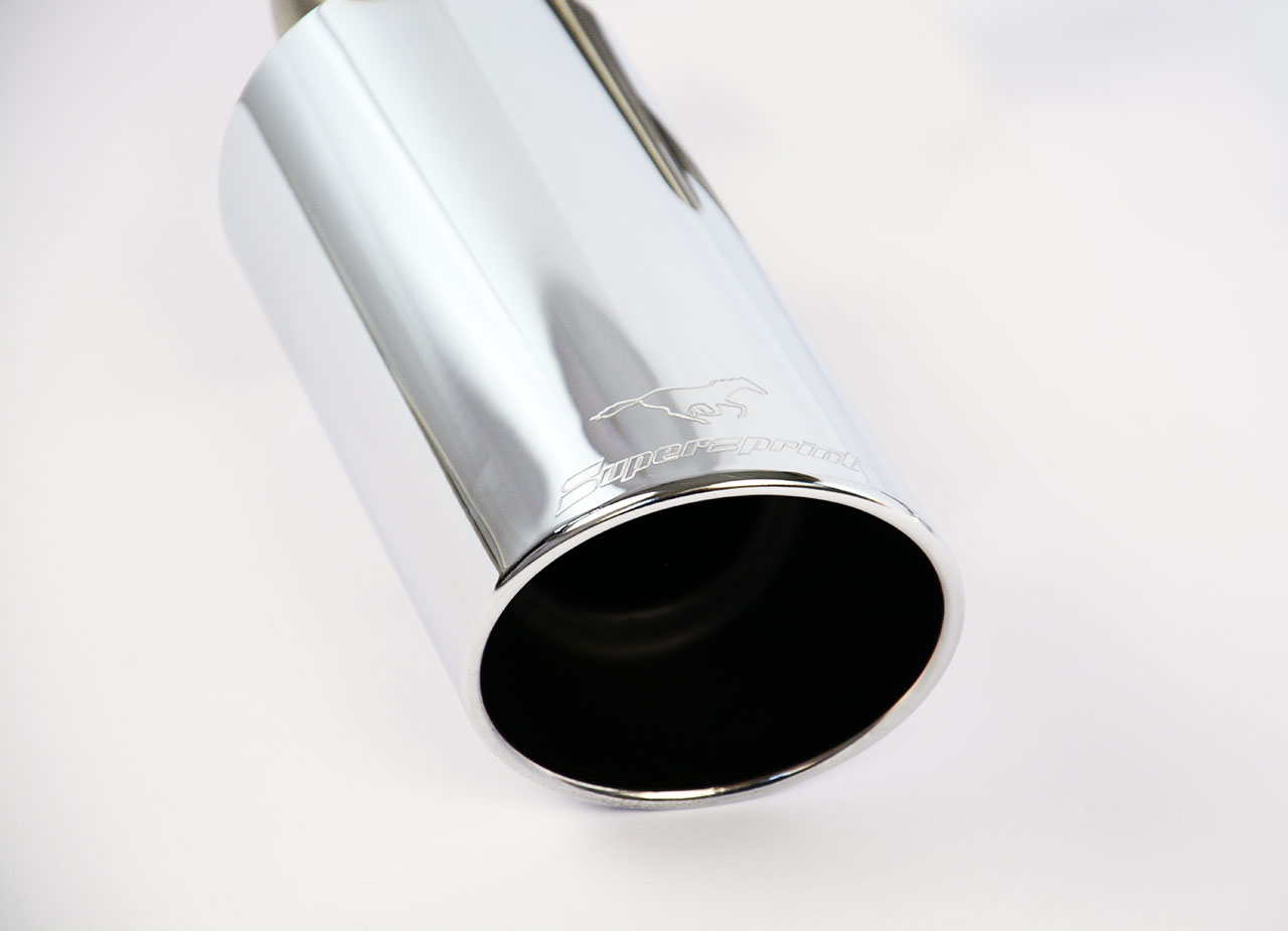 Rear exhaust Right O100 - Left O100