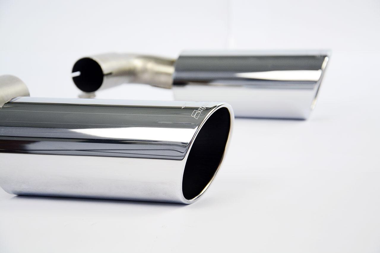 Rear exhaust Right O100 - Left O100