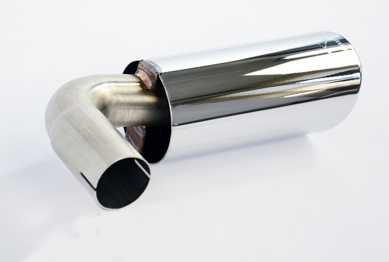 Rear exhaust Right O100 - Left O100