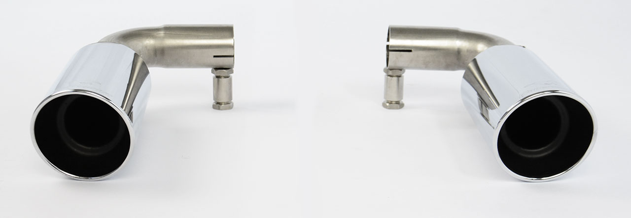 Rear exhaust Right O100 - Left O100