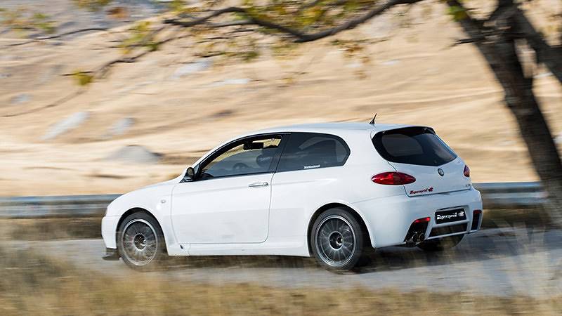 Drive Experience - Supersprint full exhaust for ALFA ROMEO 147 GTA 3.2i V6 (250 Hp) ' 02 ->