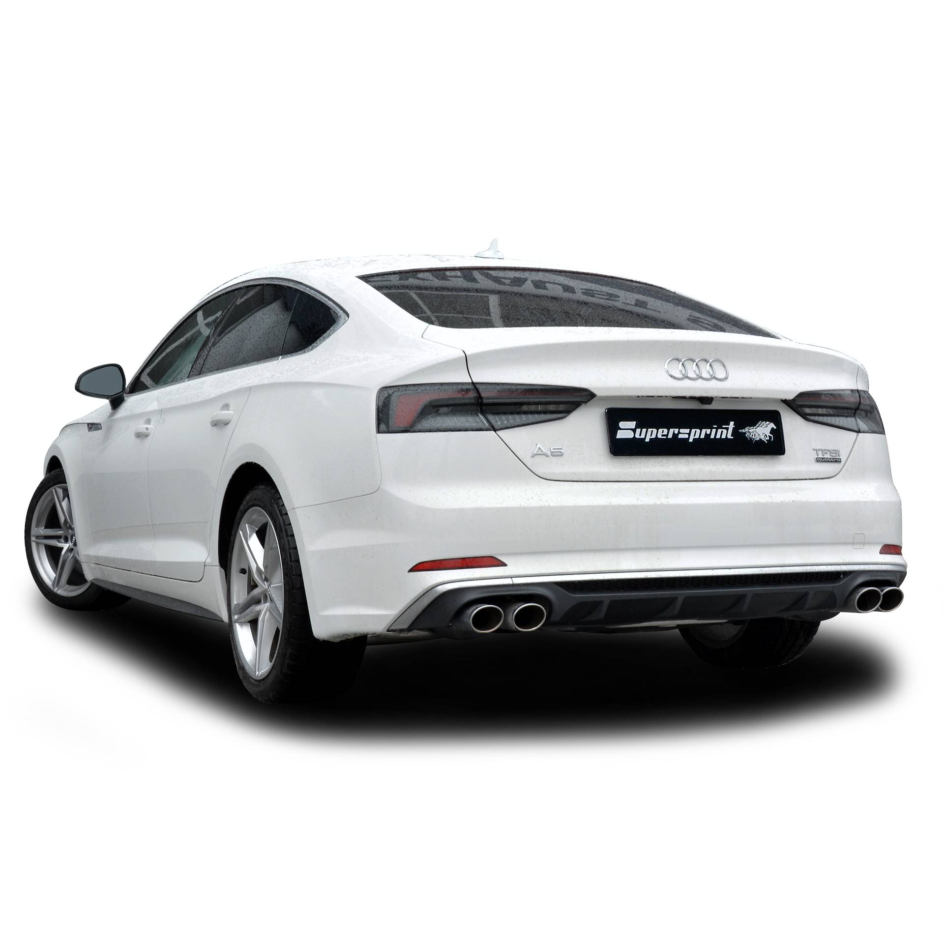 New Supersprint Exhaust for AUDI A5 B9 QUATTRO (Coupè / Cabrio) 2.0 TFSI (252 Hp) 2017 ->