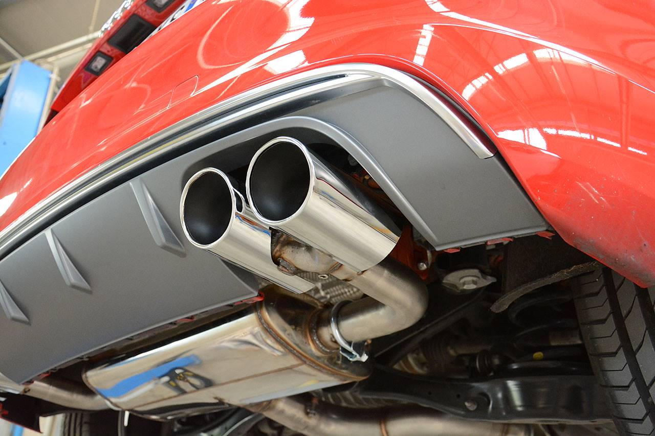 Endpipe kit 100x75 Right + 100x75 Left