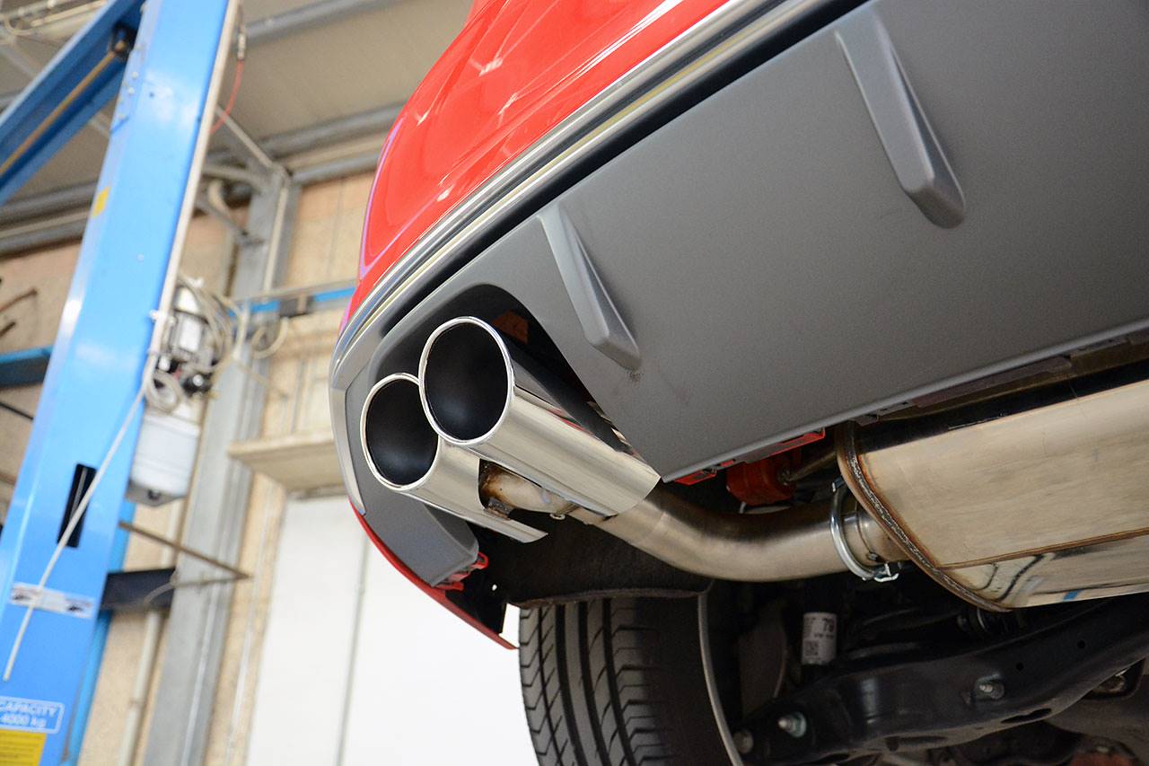 Endpipe kit 100x75 Right + 100x75 Left